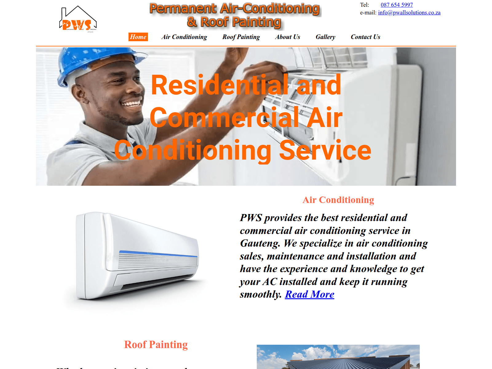 Screenshot of mail.pwallsolutions.co.za