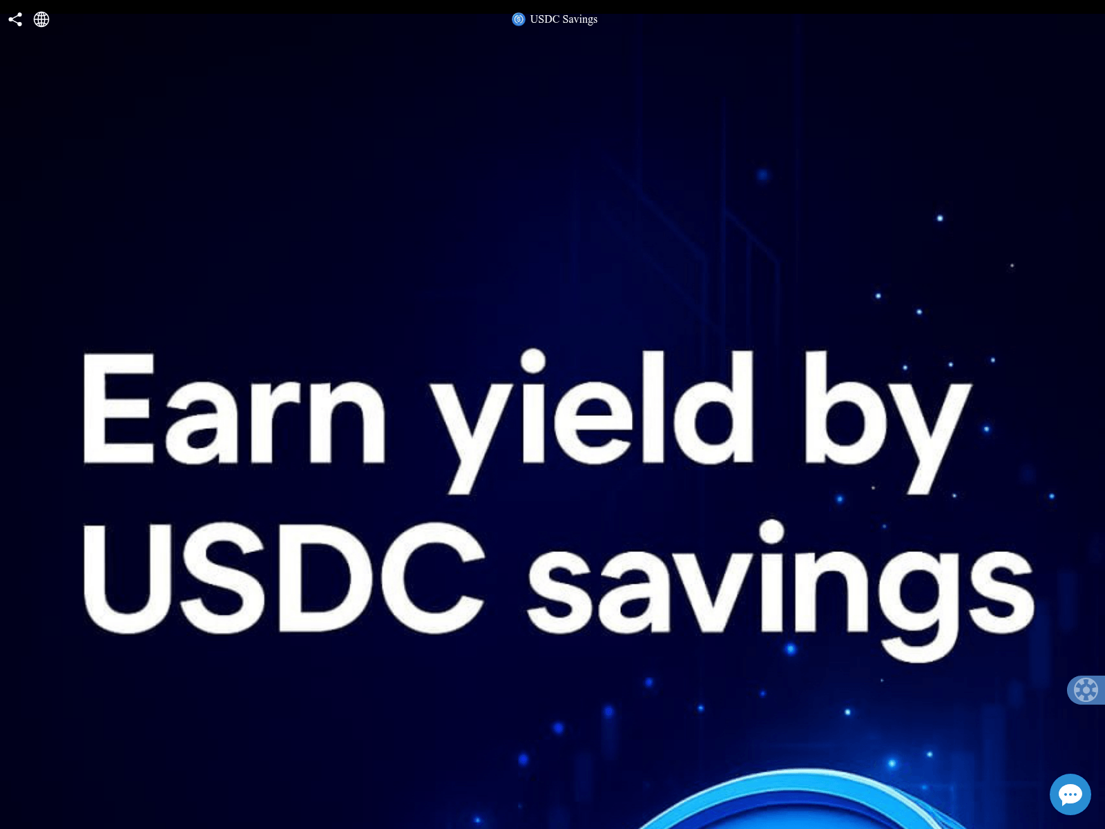 Screenshot of usdcsaving.biz