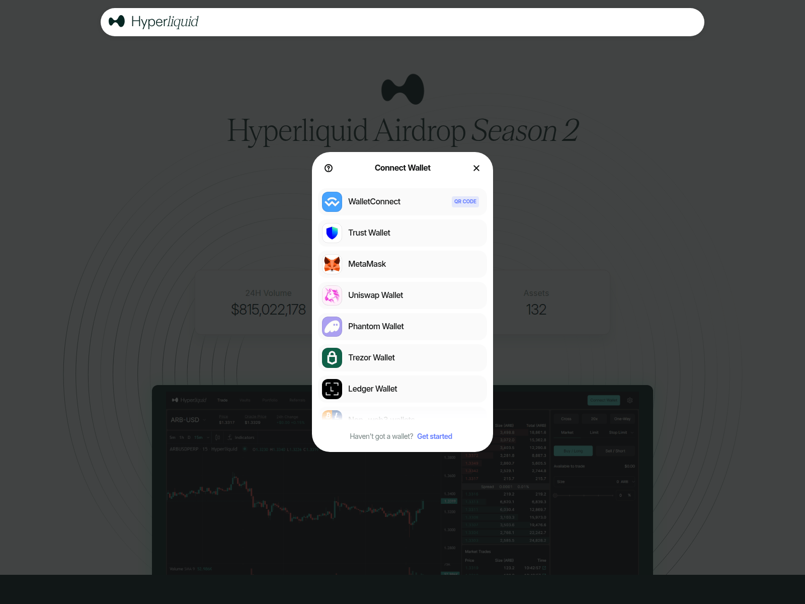 Screenshot of airdrop-hype.com
