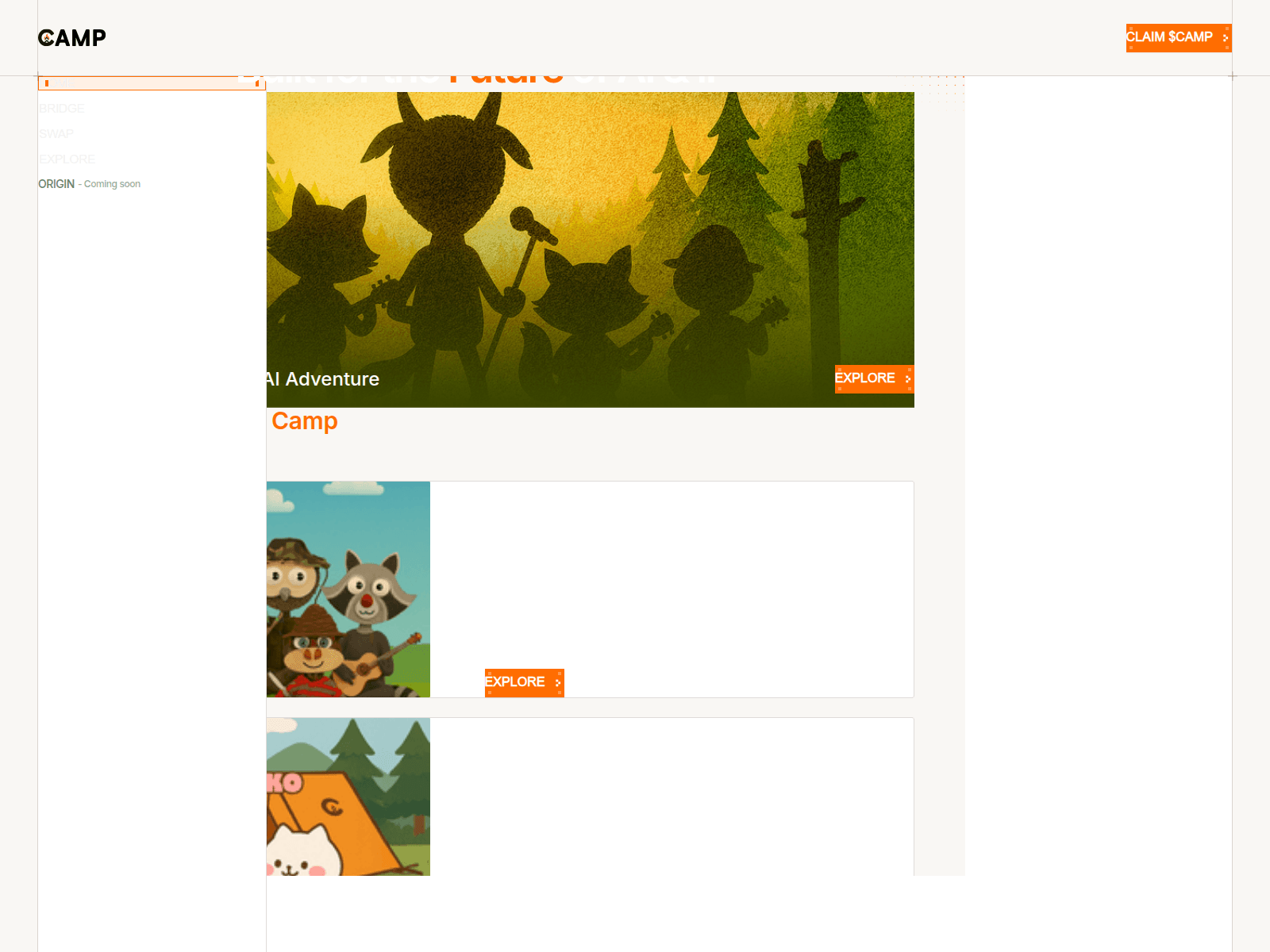 Screenshot of portal-campnetwork.firebaseapp.com