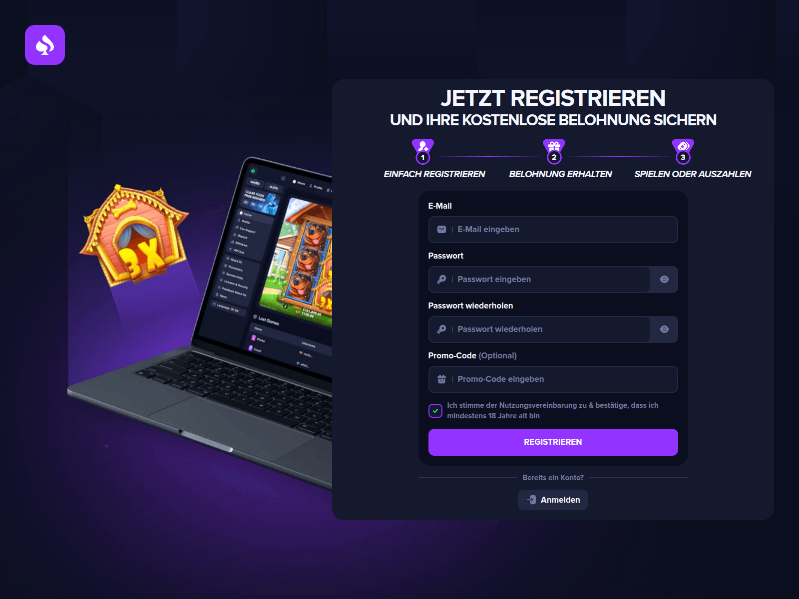 Screenshot of stake-one.com