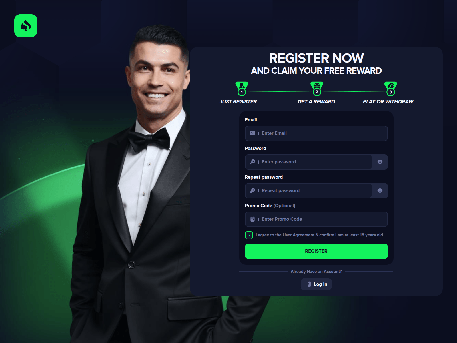 Screenshot of ronaldowex.com