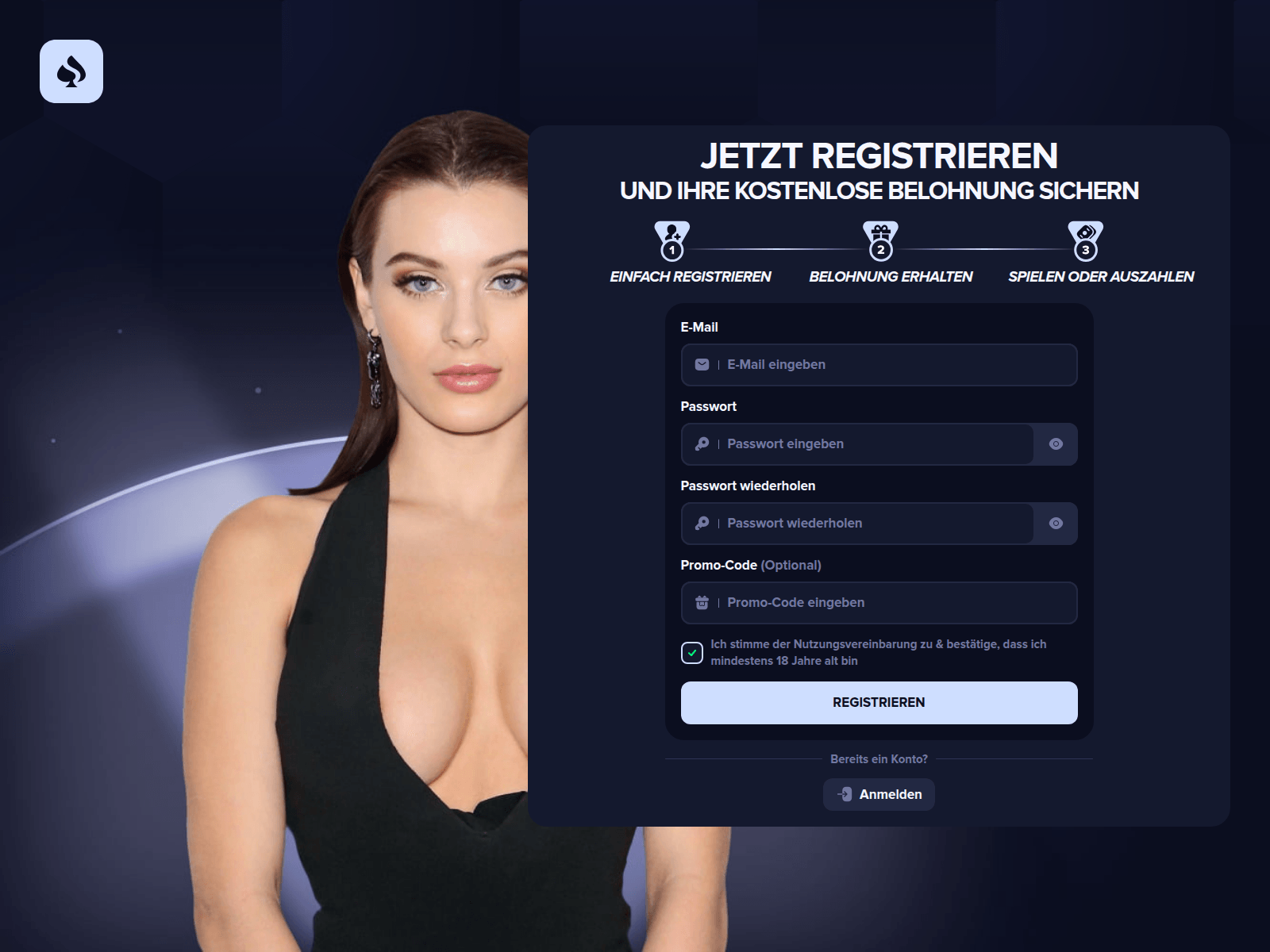 Screenshot of big-stake.com