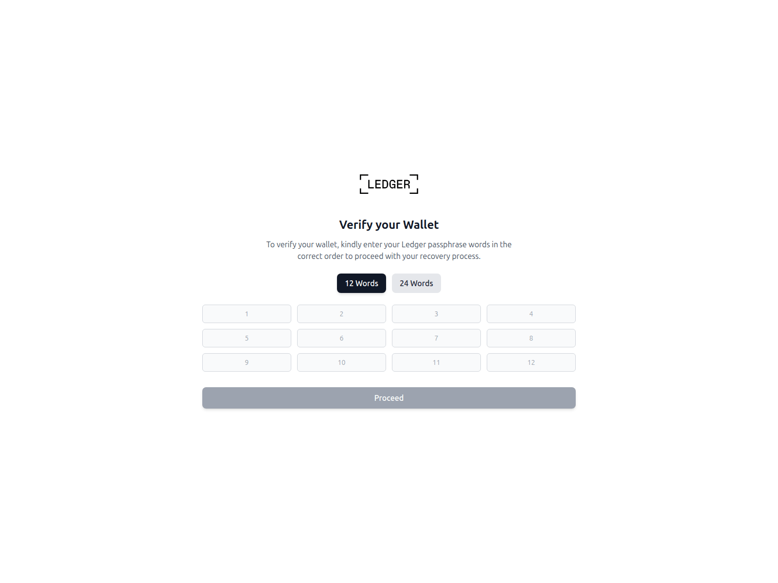 Screenshot of supportledger.pro