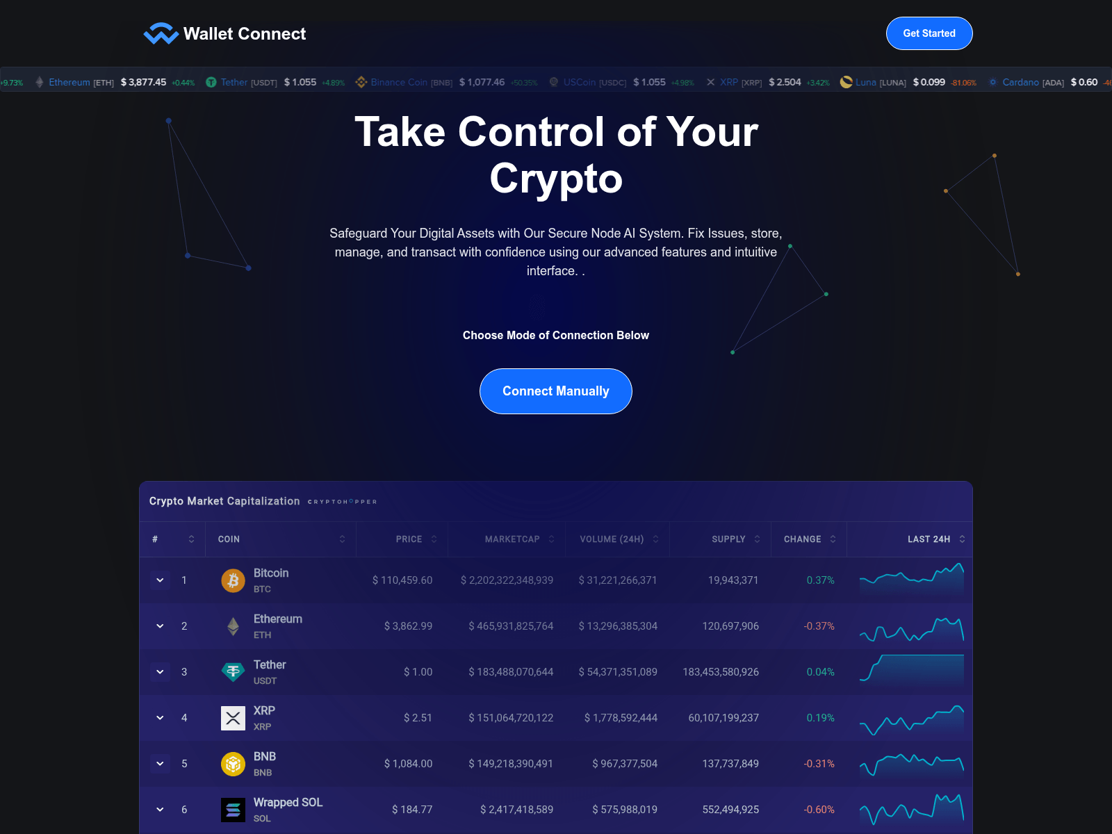 Screenshot of dappaccessmain.web.app
