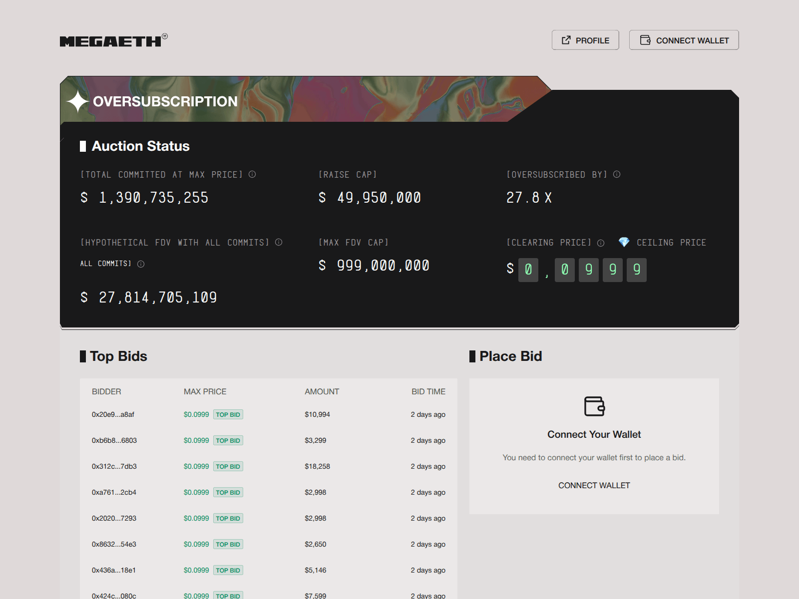 Screenshot of megaeht.icu