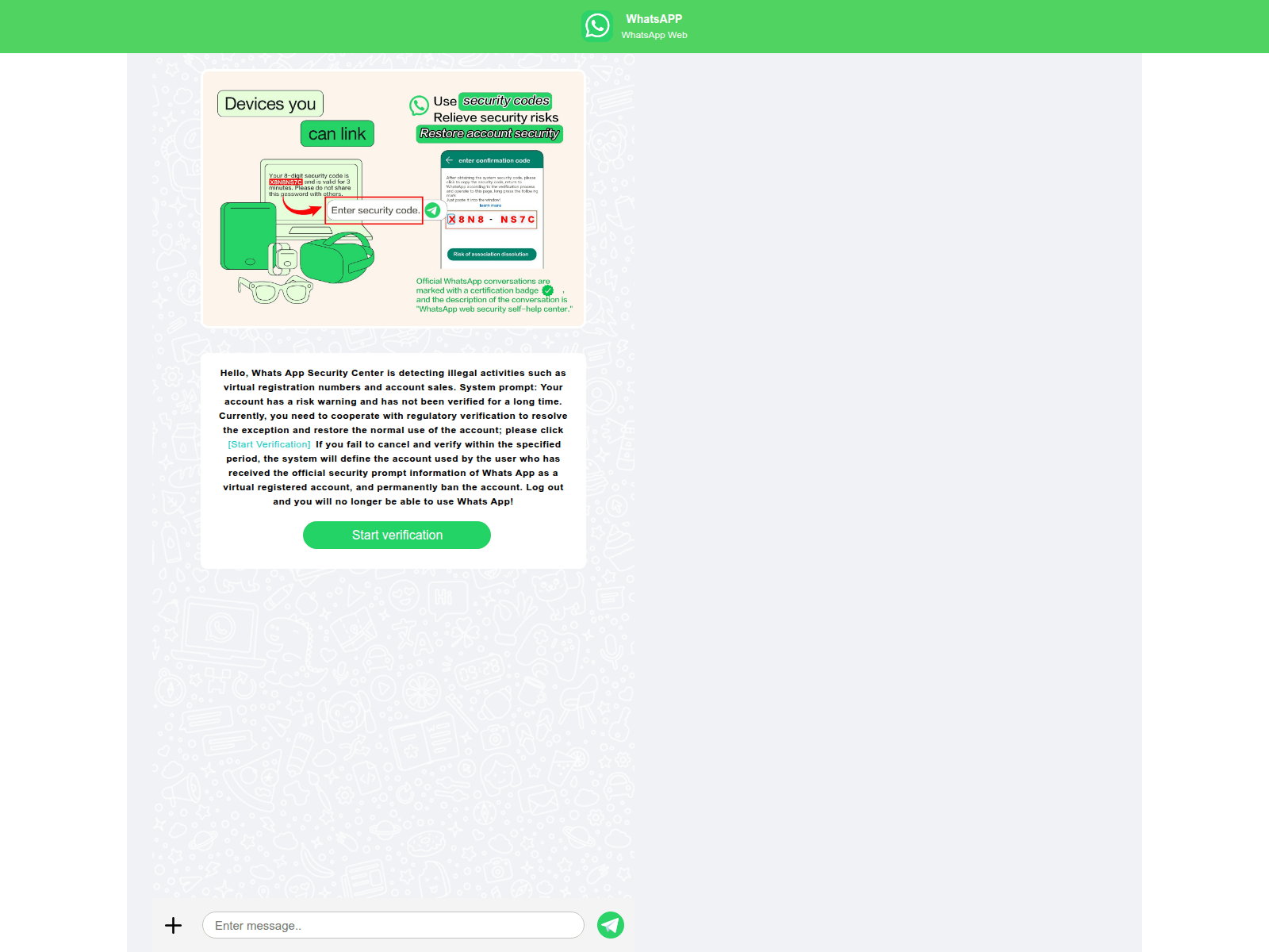 Screenshot of xmgwhtsapp.cc