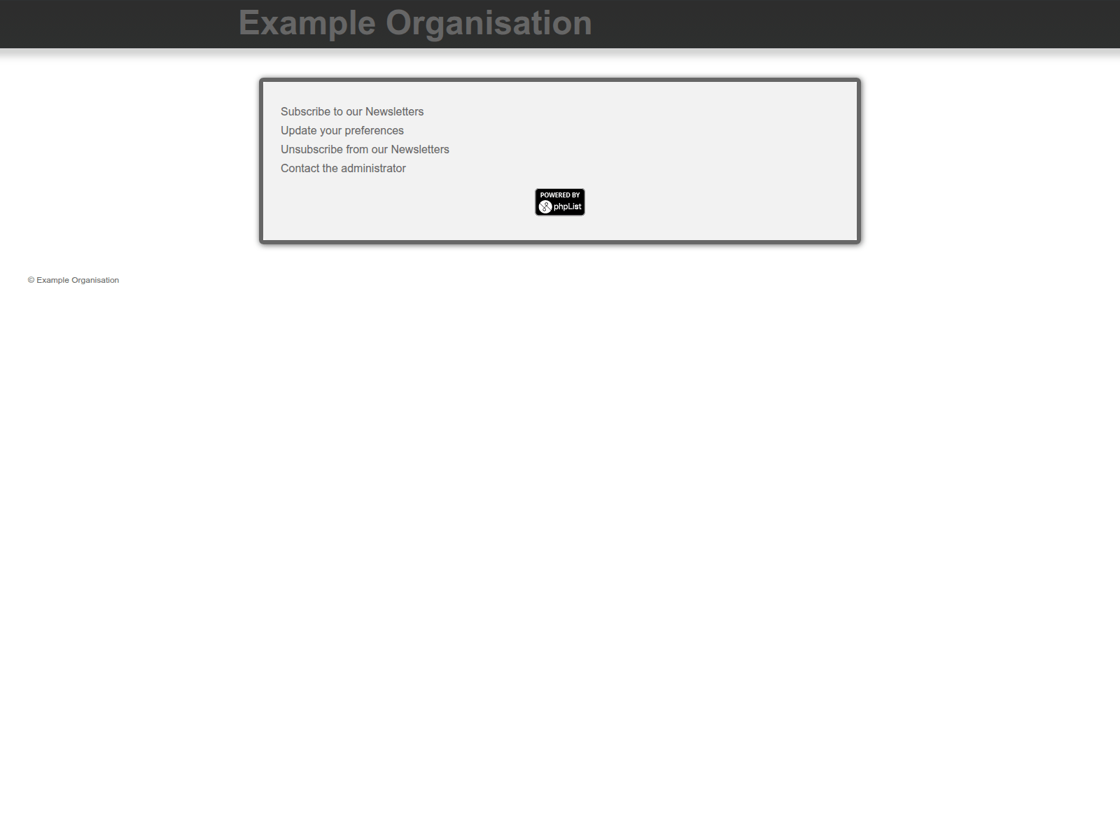Screenshot of trueawsclicknetappread.hosted.phplist.com