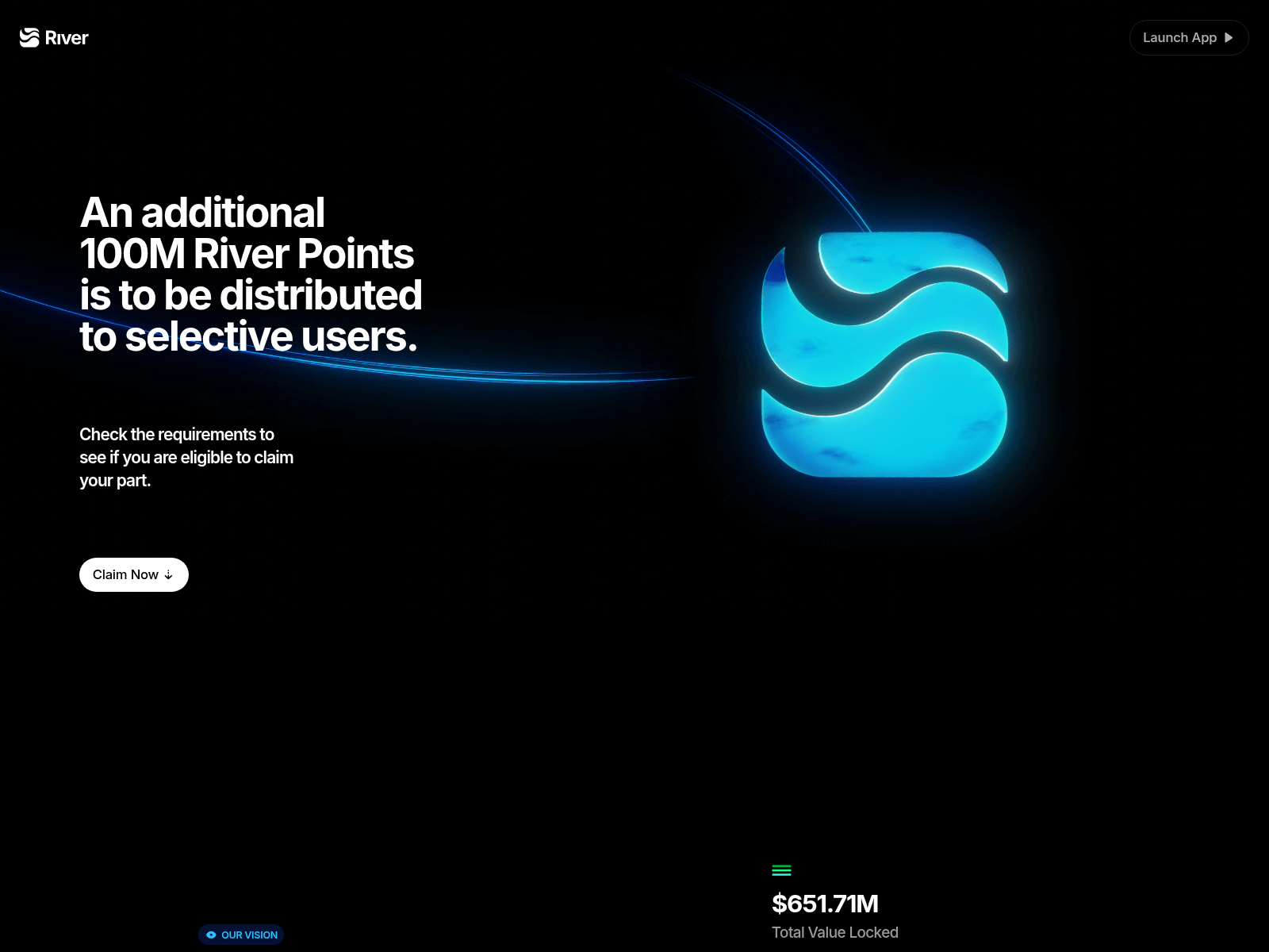 Screenshot of points-river.app