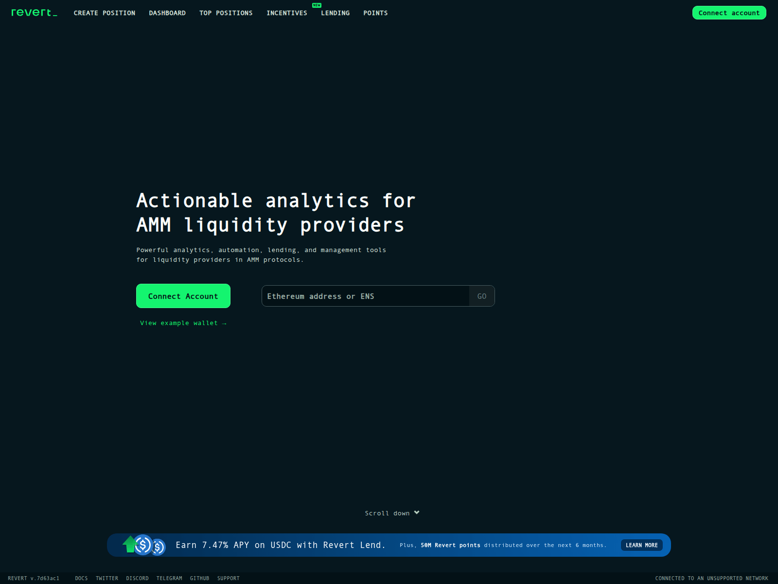 Screenshot of revert-connect-v2.app