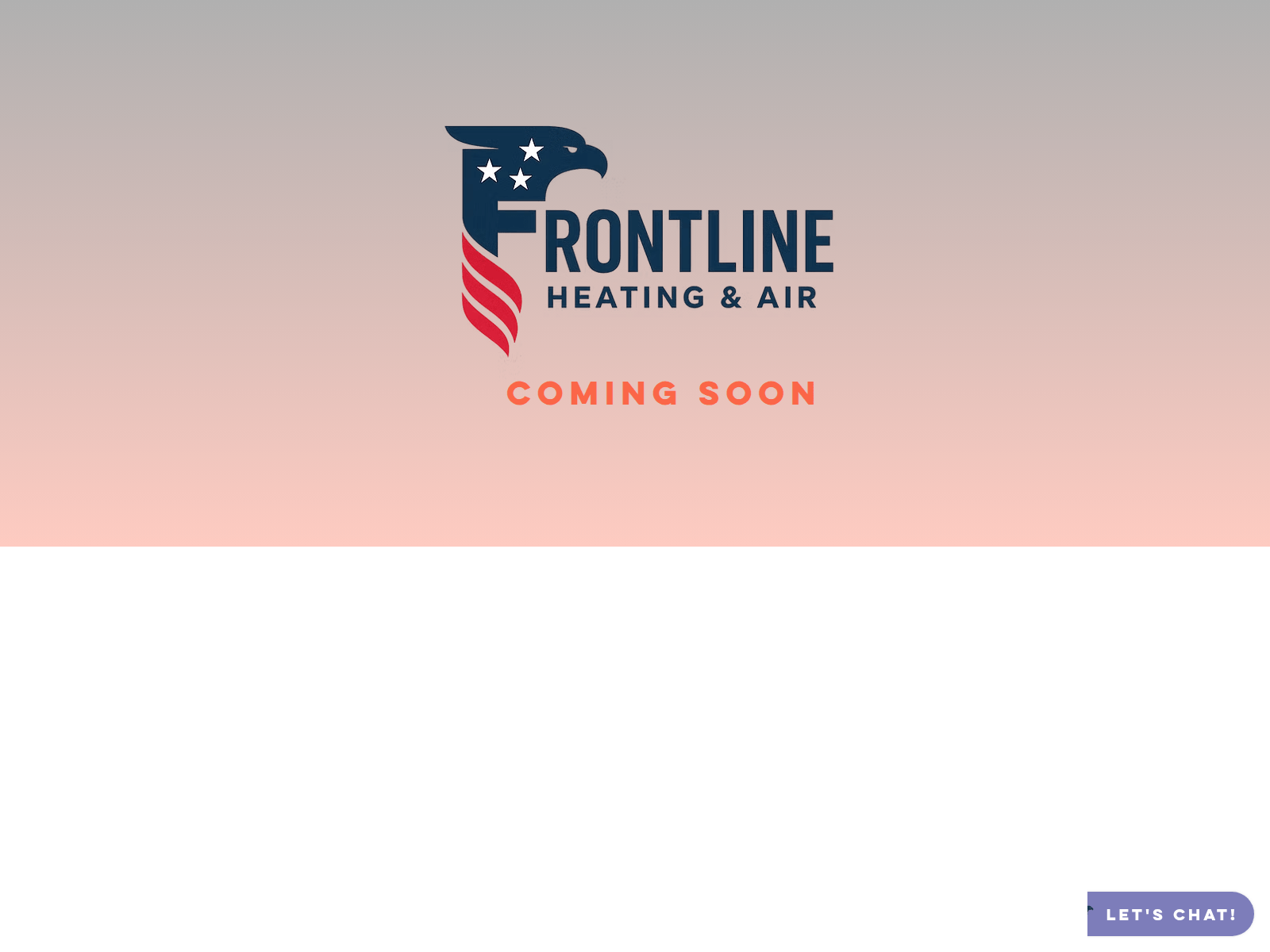 Screenshot of frontlineair.com