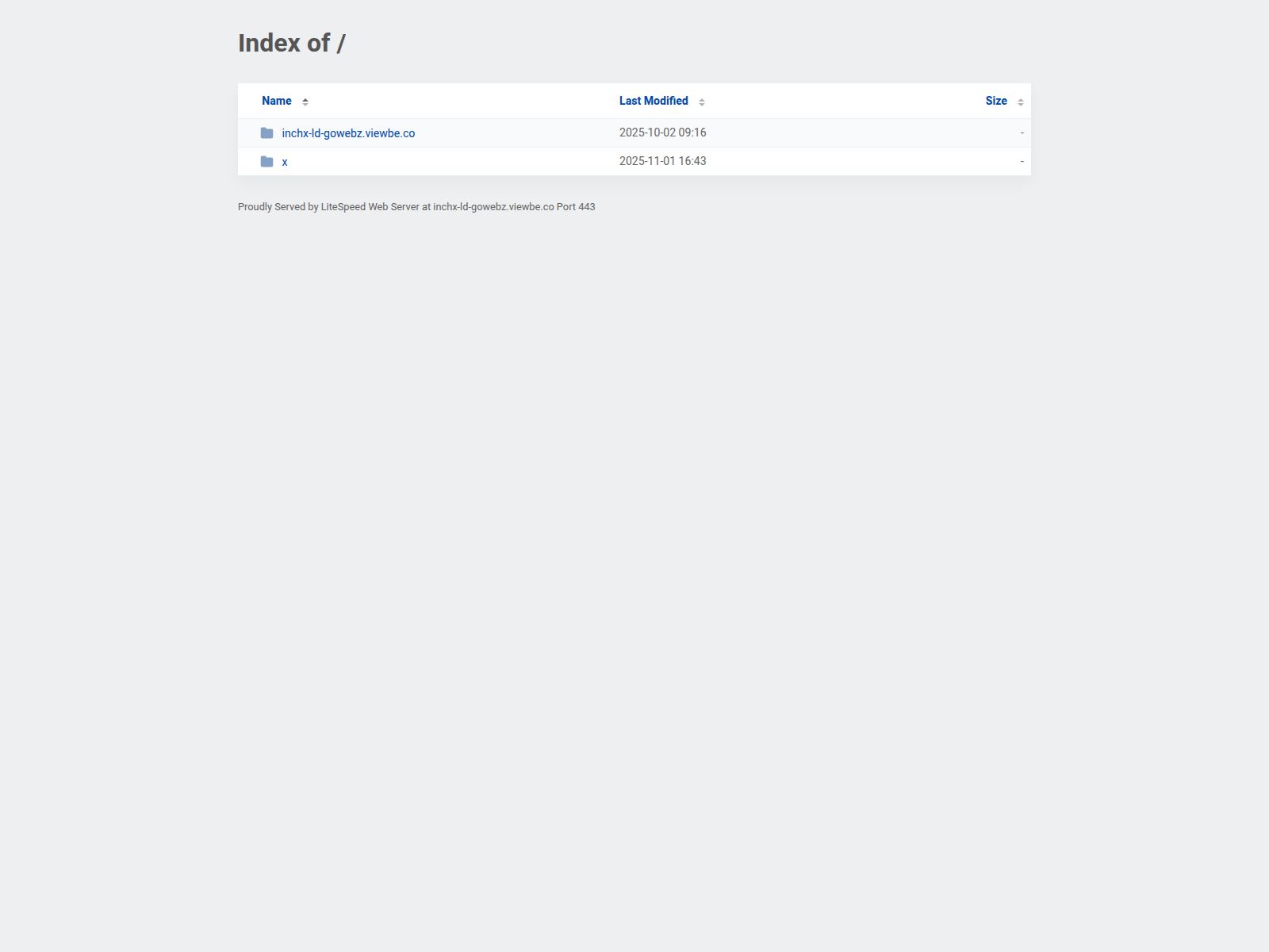 Screenshot of inchx-ld-gowebz.viewbe.co