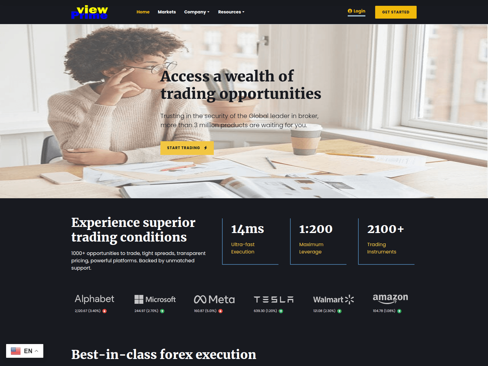 Screenshot of primemarket-pro.live