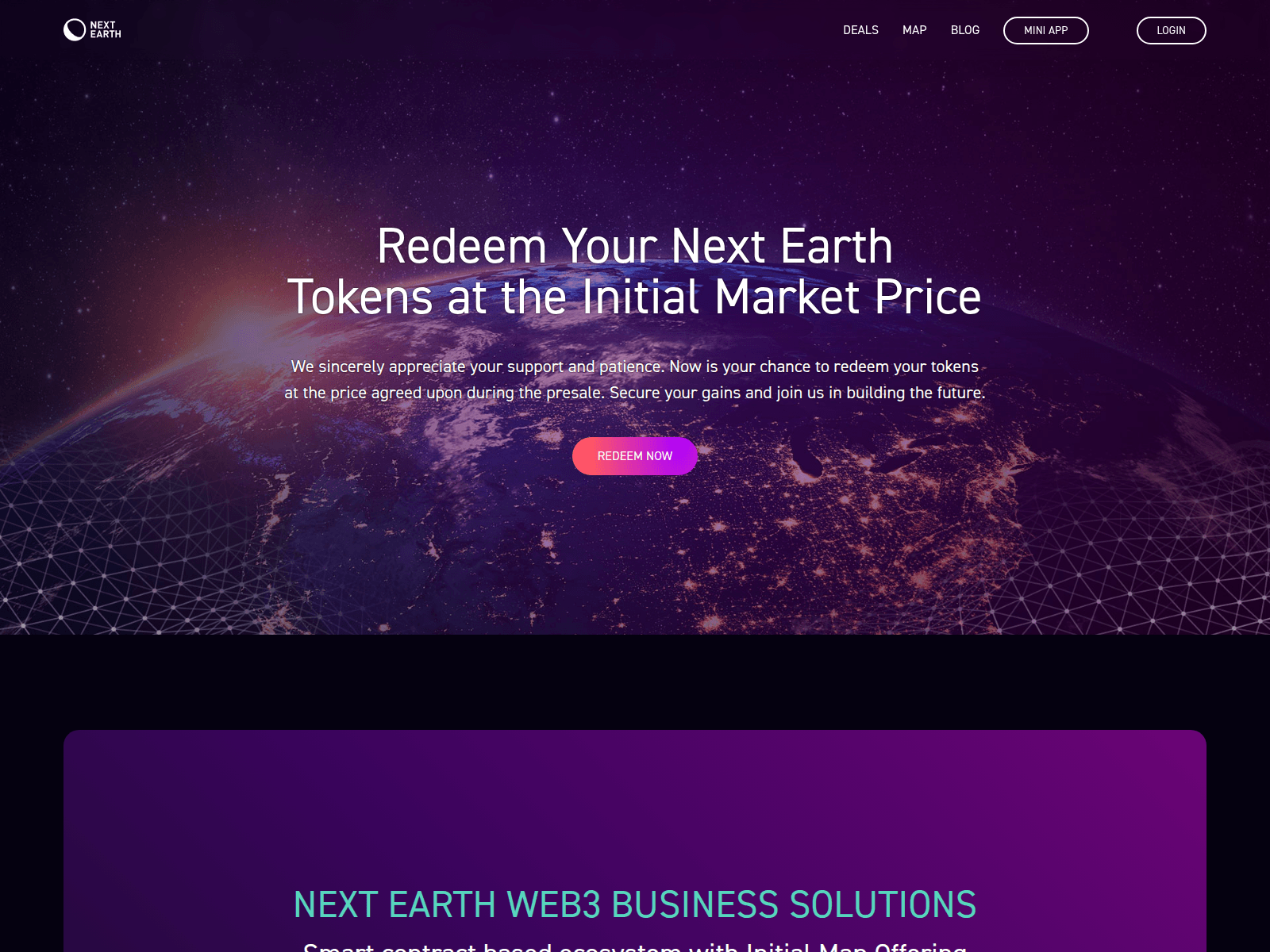 Screenshot of www.nextearth-update.cfd