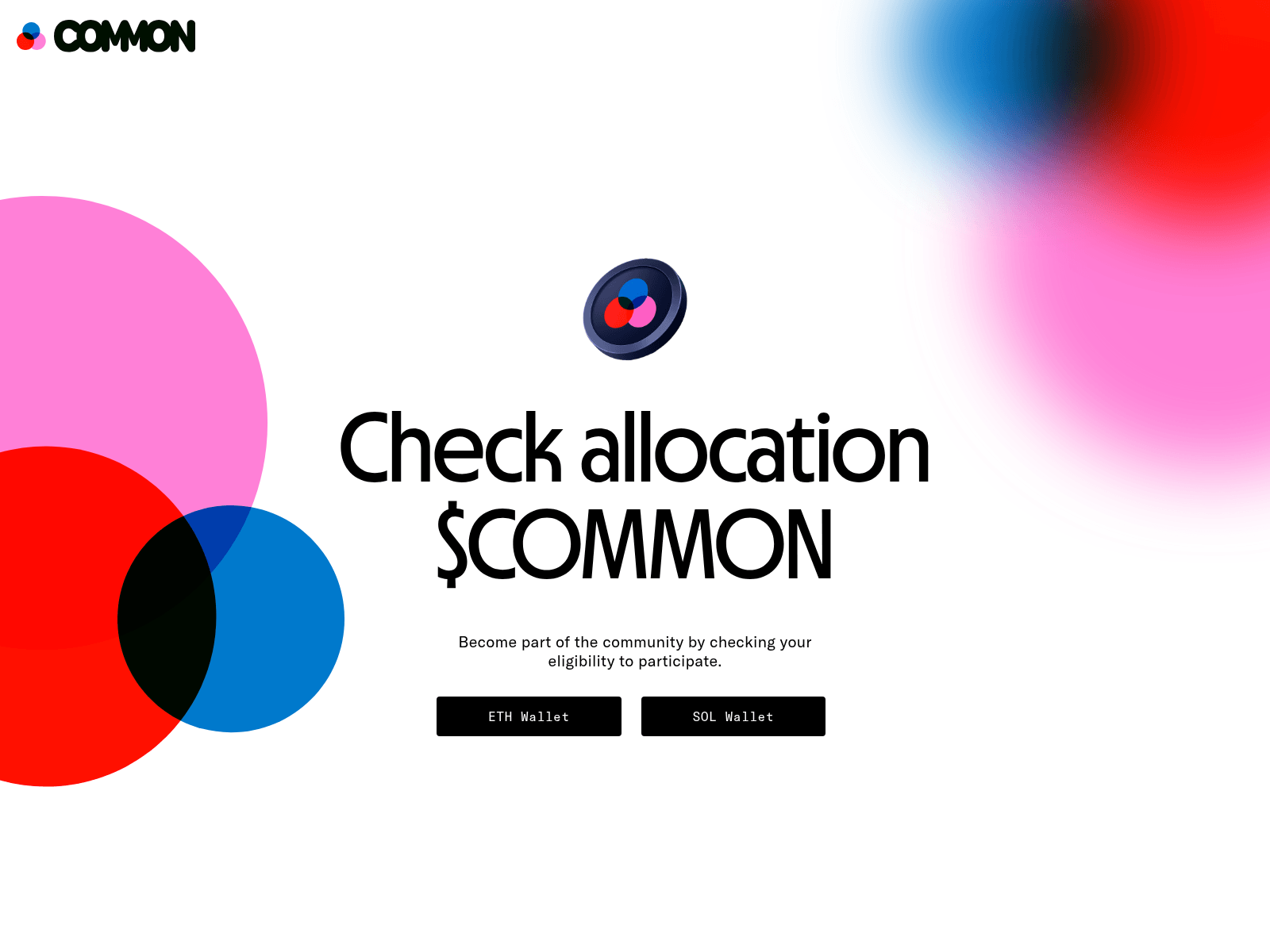 Screenshot of commoncheck.live