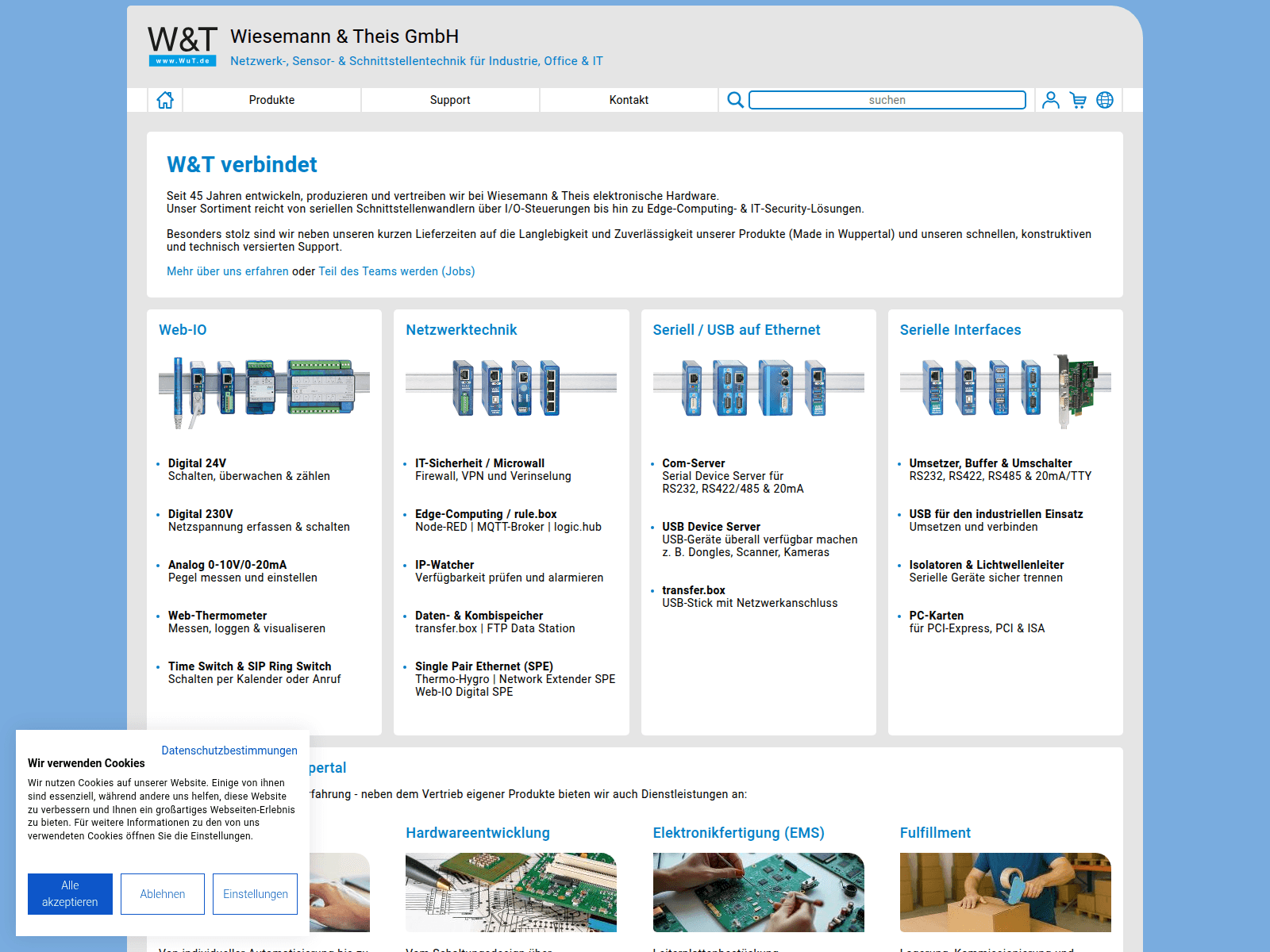 Screenshot of com-server.eu