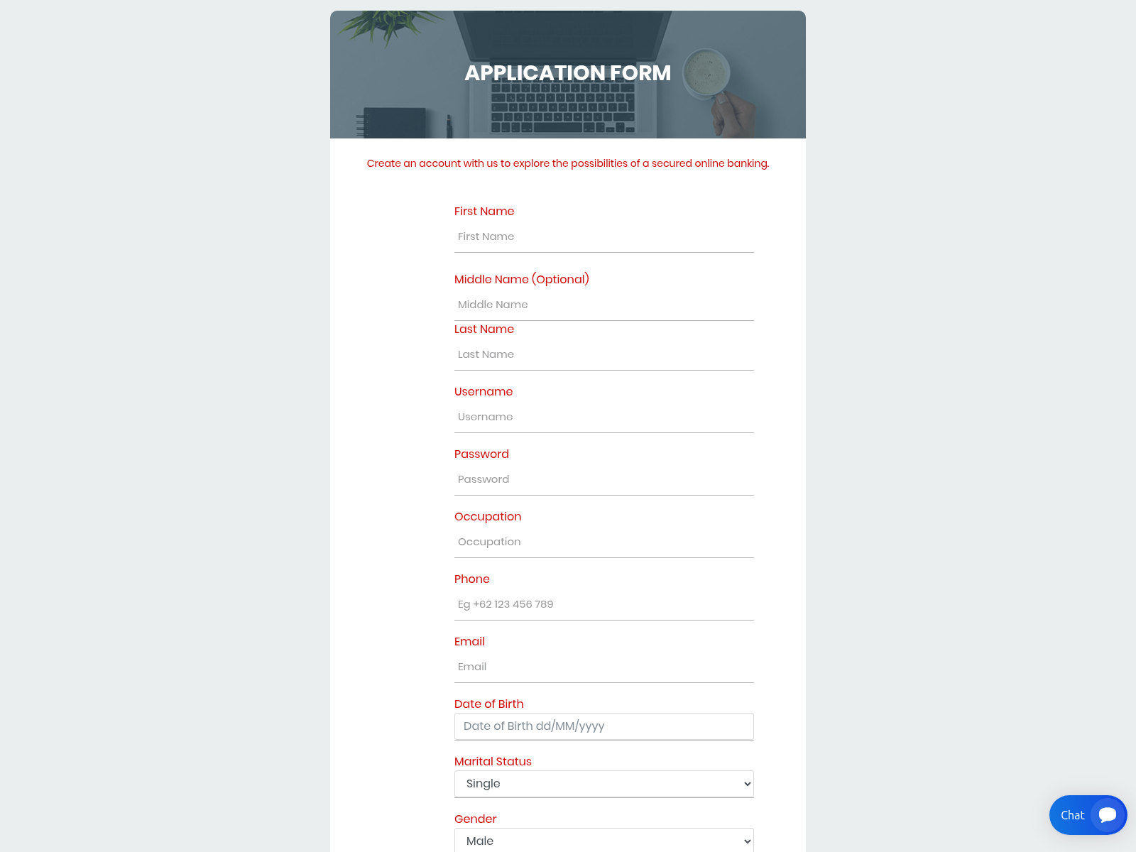 Screenshot of app.standardtrustfund.com