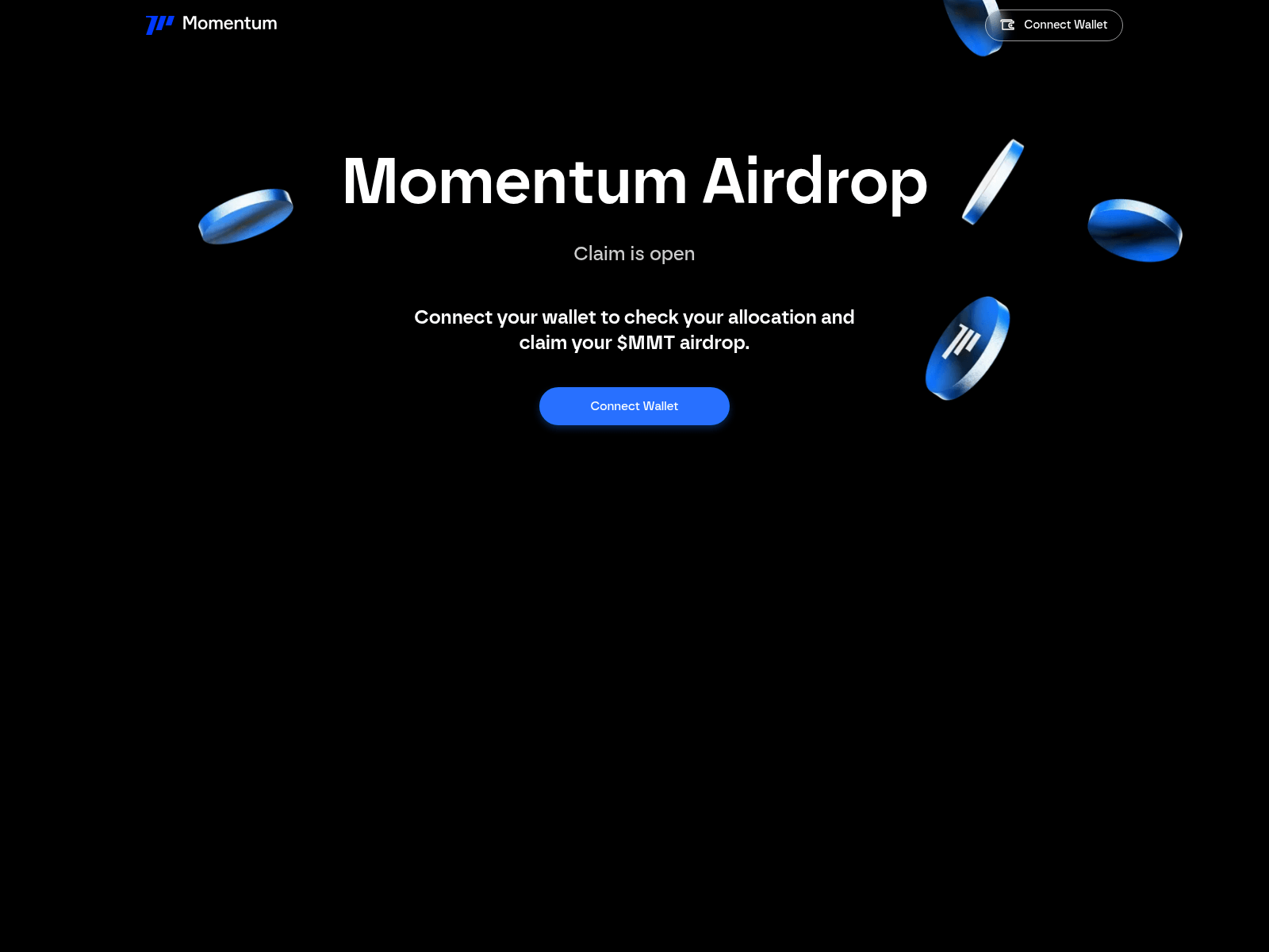 Screenshot of airdrop.mmt-finance.pro