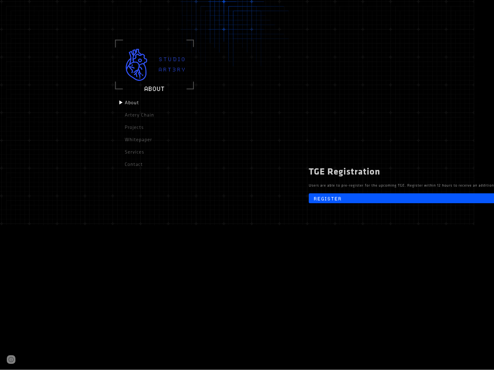 Screenshot of tge-studioarterys.com