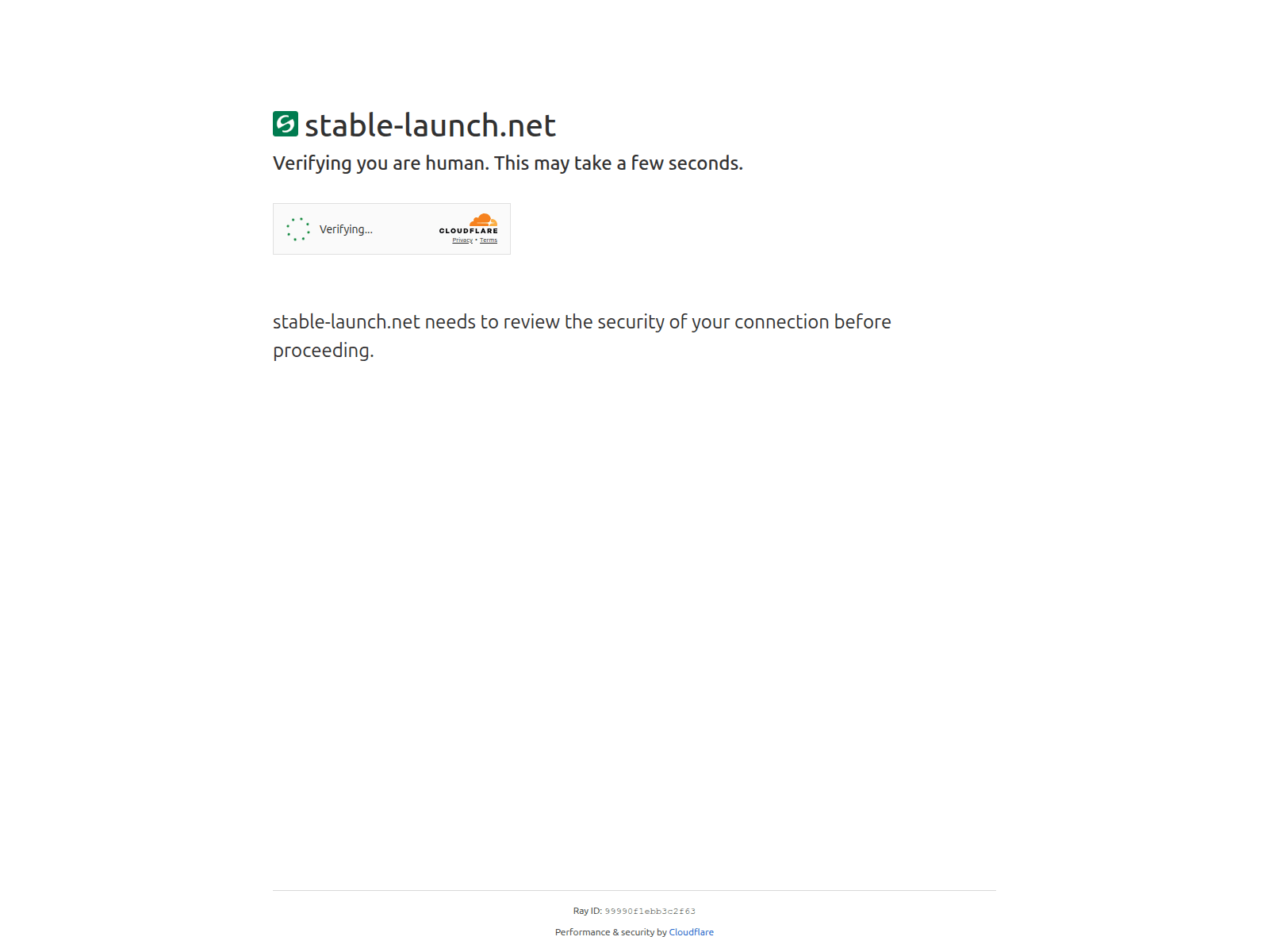 Screenshot of stable-launch.net