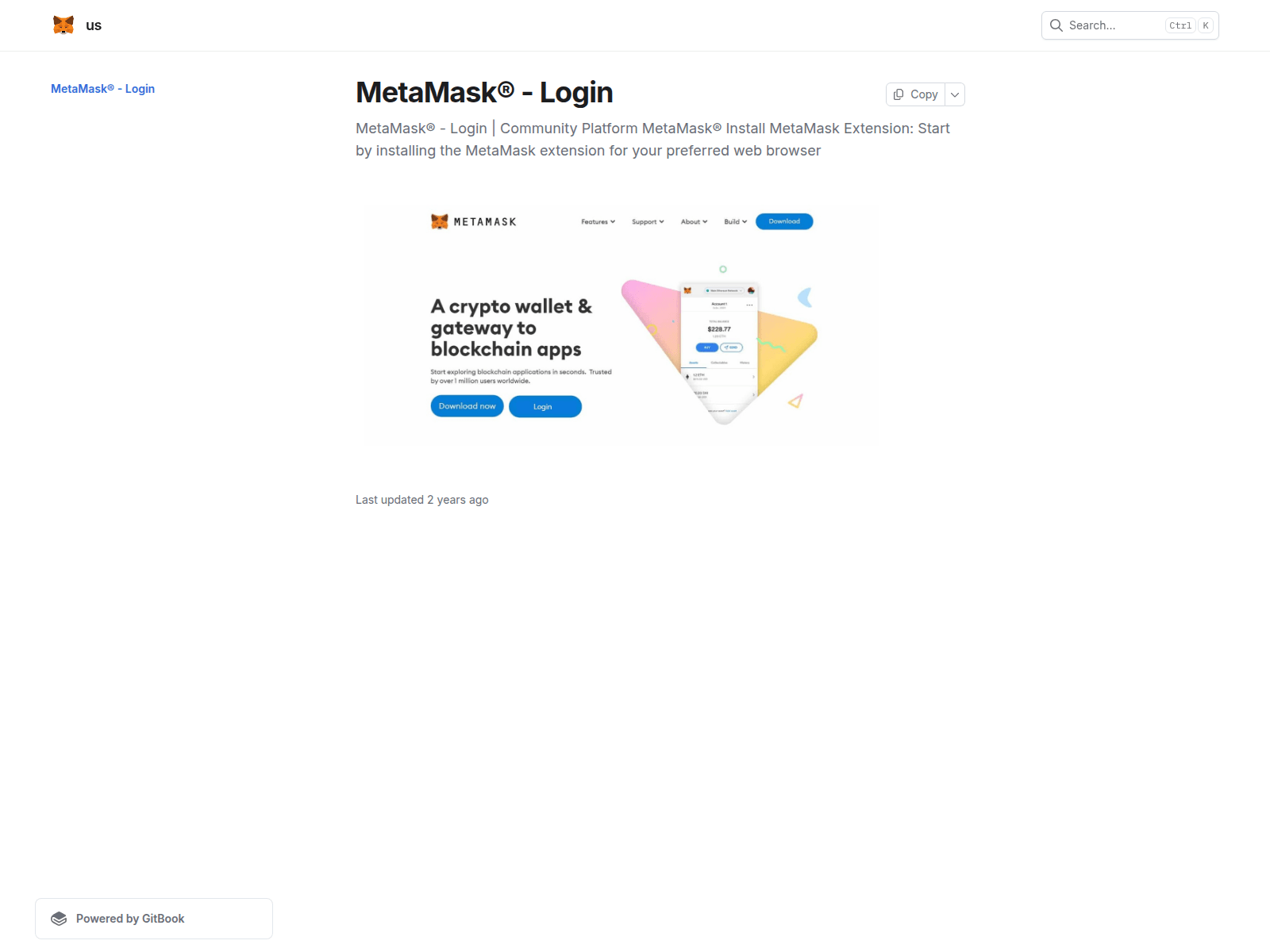 Screenshot of methadfmscklogon.gitbook.io