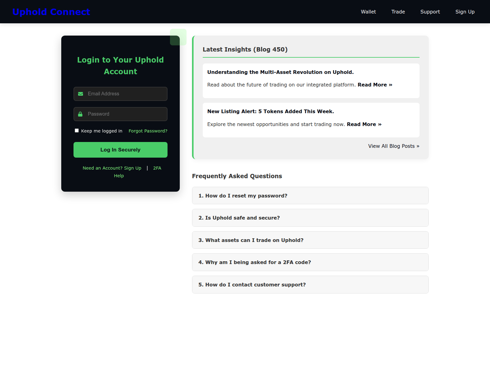 Screenshot of uphol-d-log.pages.dev