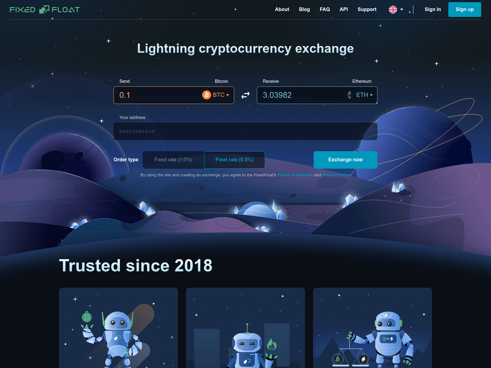 Screenshot of ff-exchange.lat