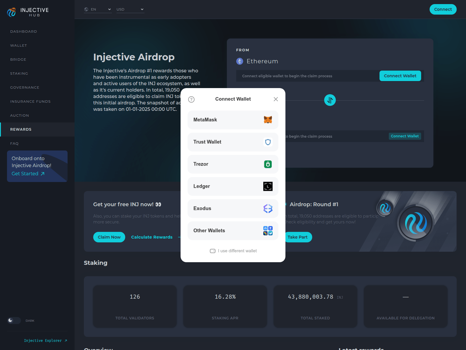 Screenshot of award-injective.net