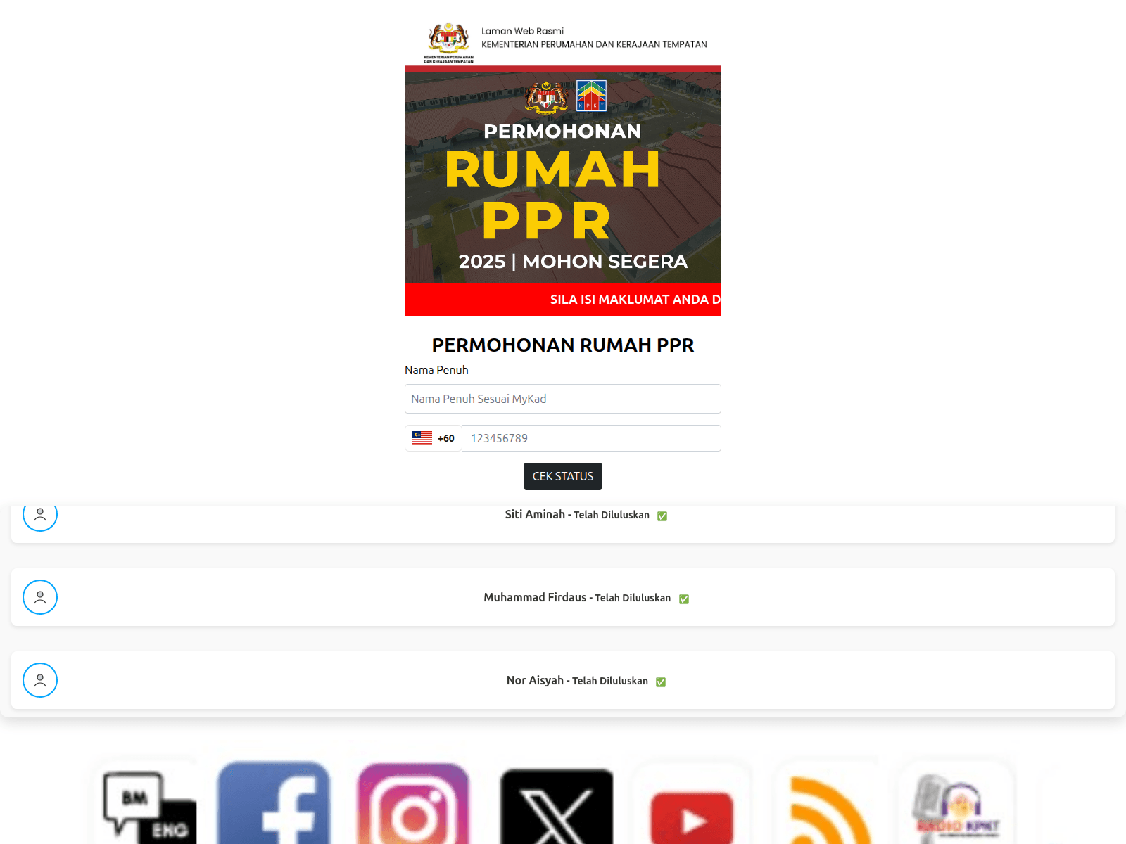 Screenshot of rumahppr.sit-e.com