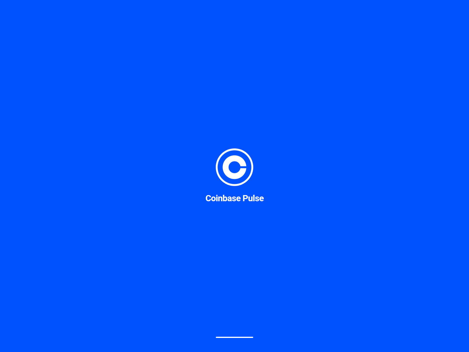 Screenshot of coinbasepulse.live