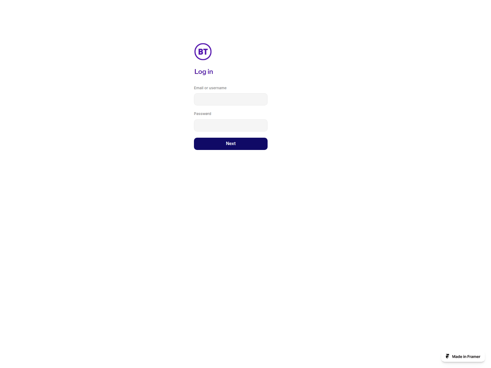 Screenshot of spinning-area-659297.framer.app