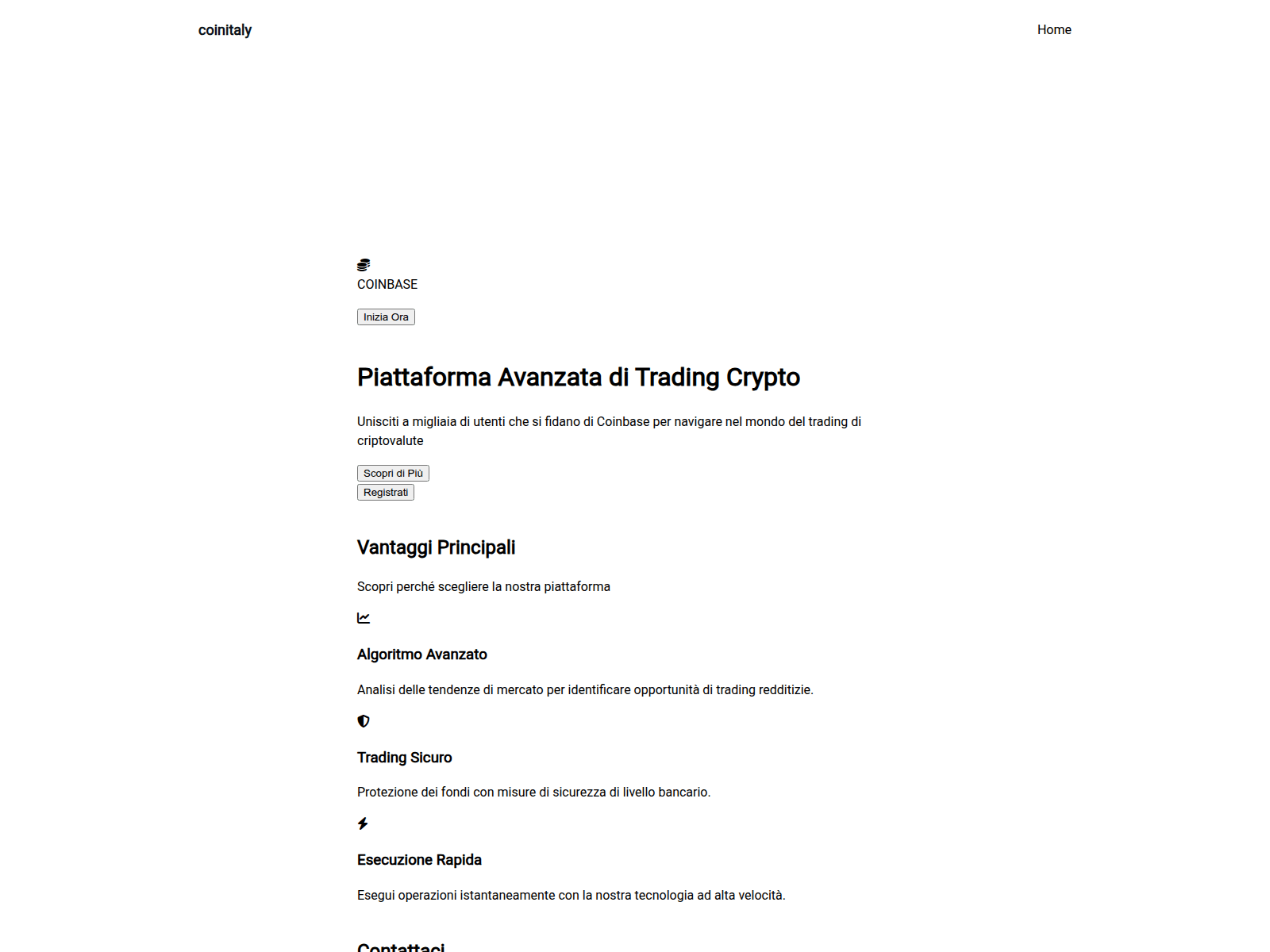 Screenshot of coinbase-italy.it