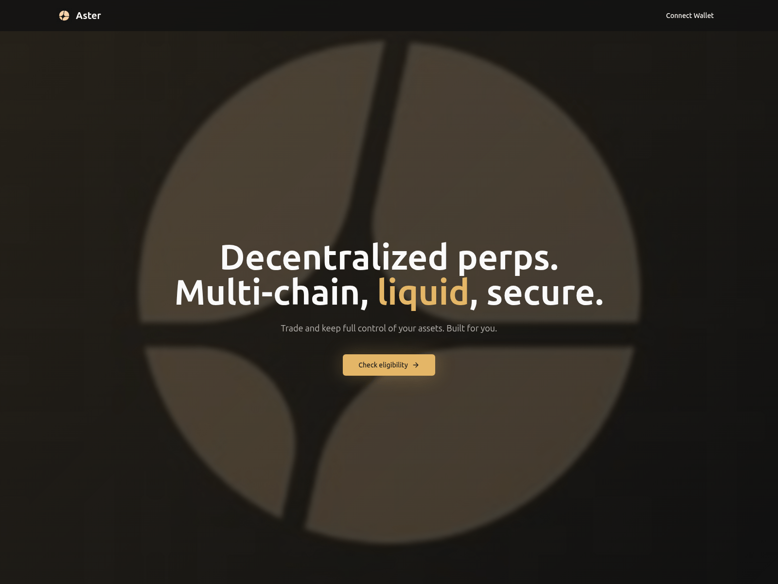 Screenshot of asterclaim.live