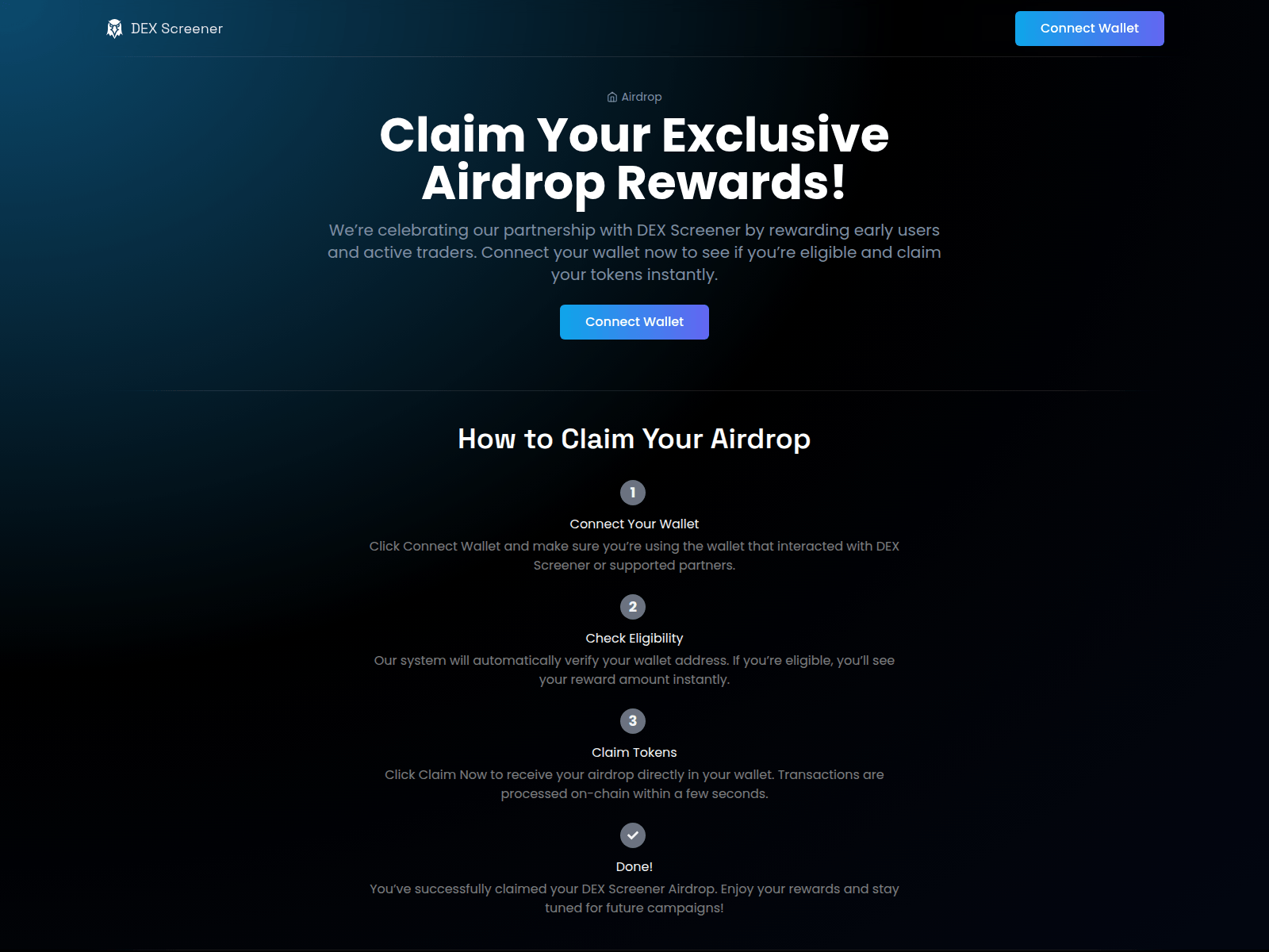 Screenshot of check-dexscreenerr.click