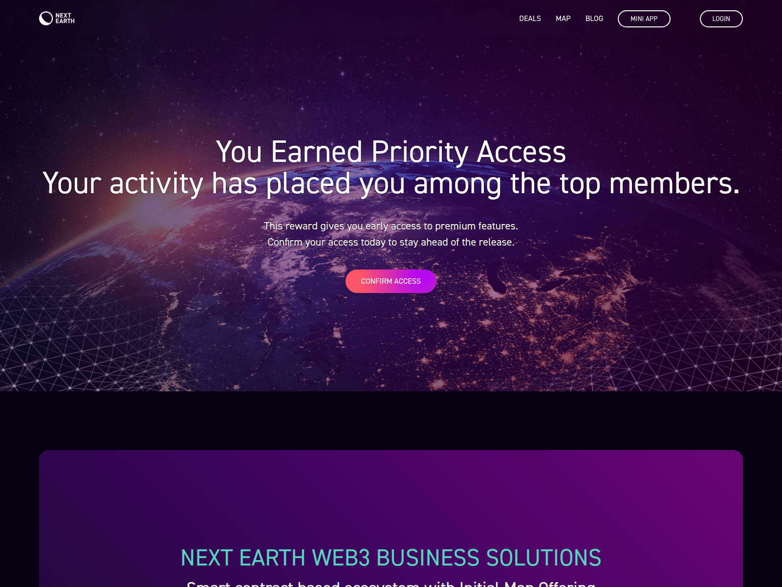 Screenshot of nextearth-v2.app