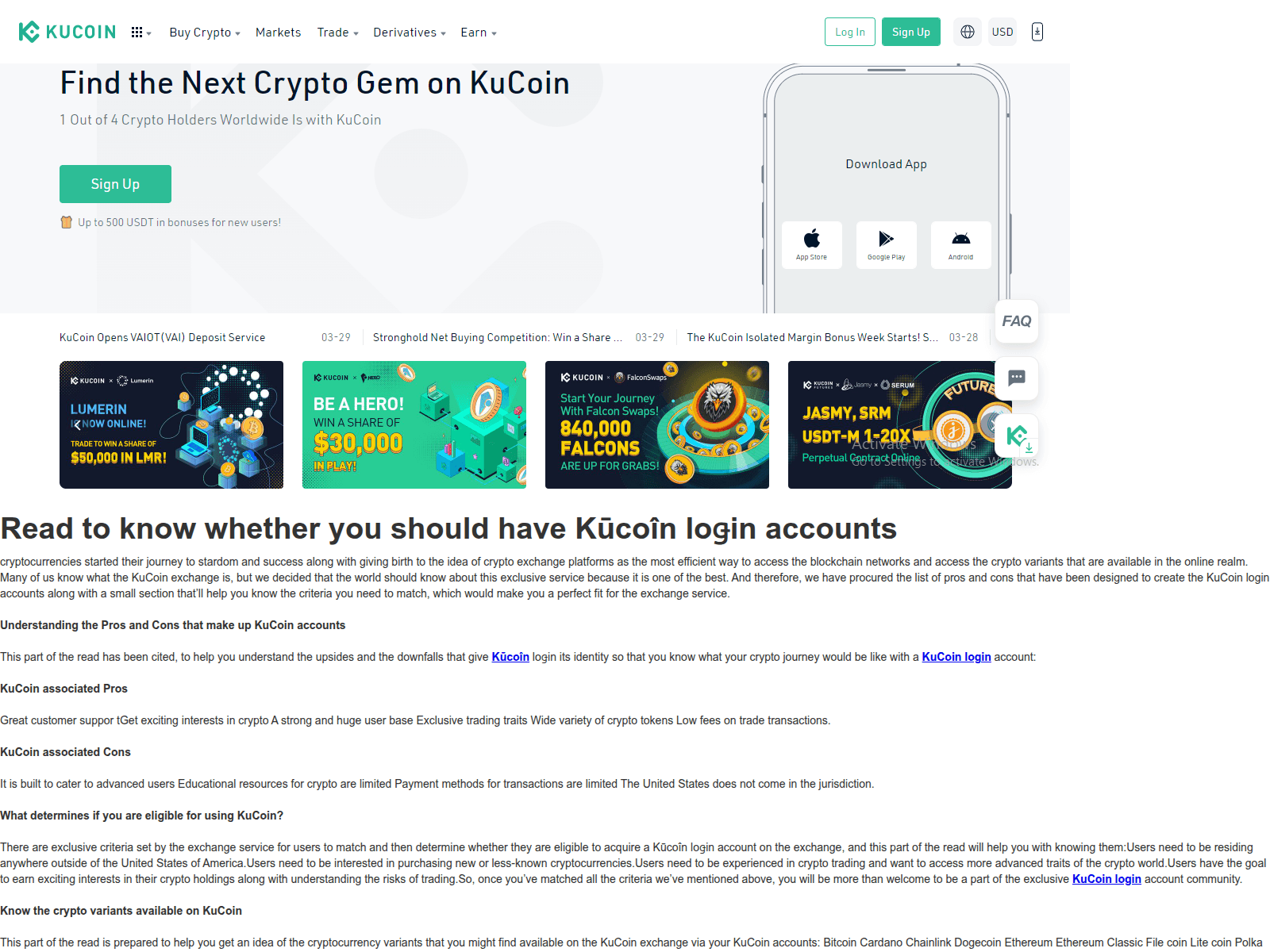 Screenshot of kuykoinloginn.webflow.io