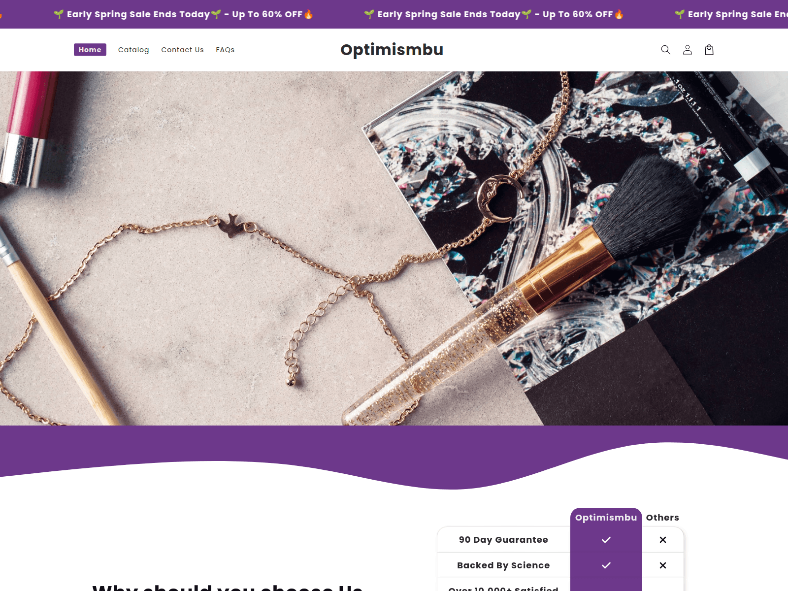 Screenshot of optimismbu.com