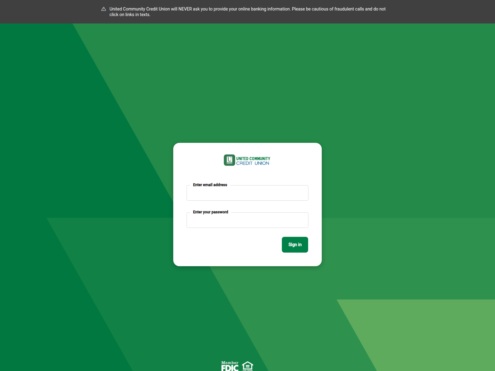 Screenshot of my.ucfcu.online