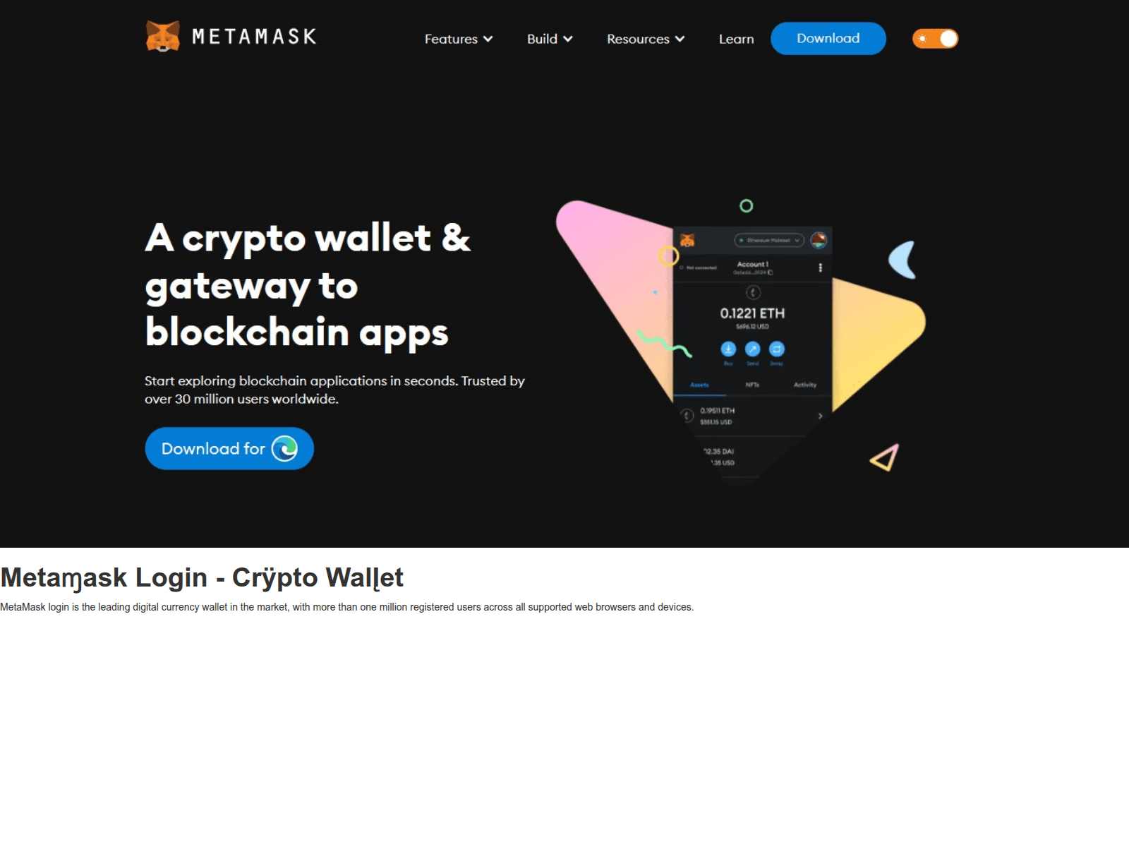 Screenshot of metxmaskloges.webflow.io