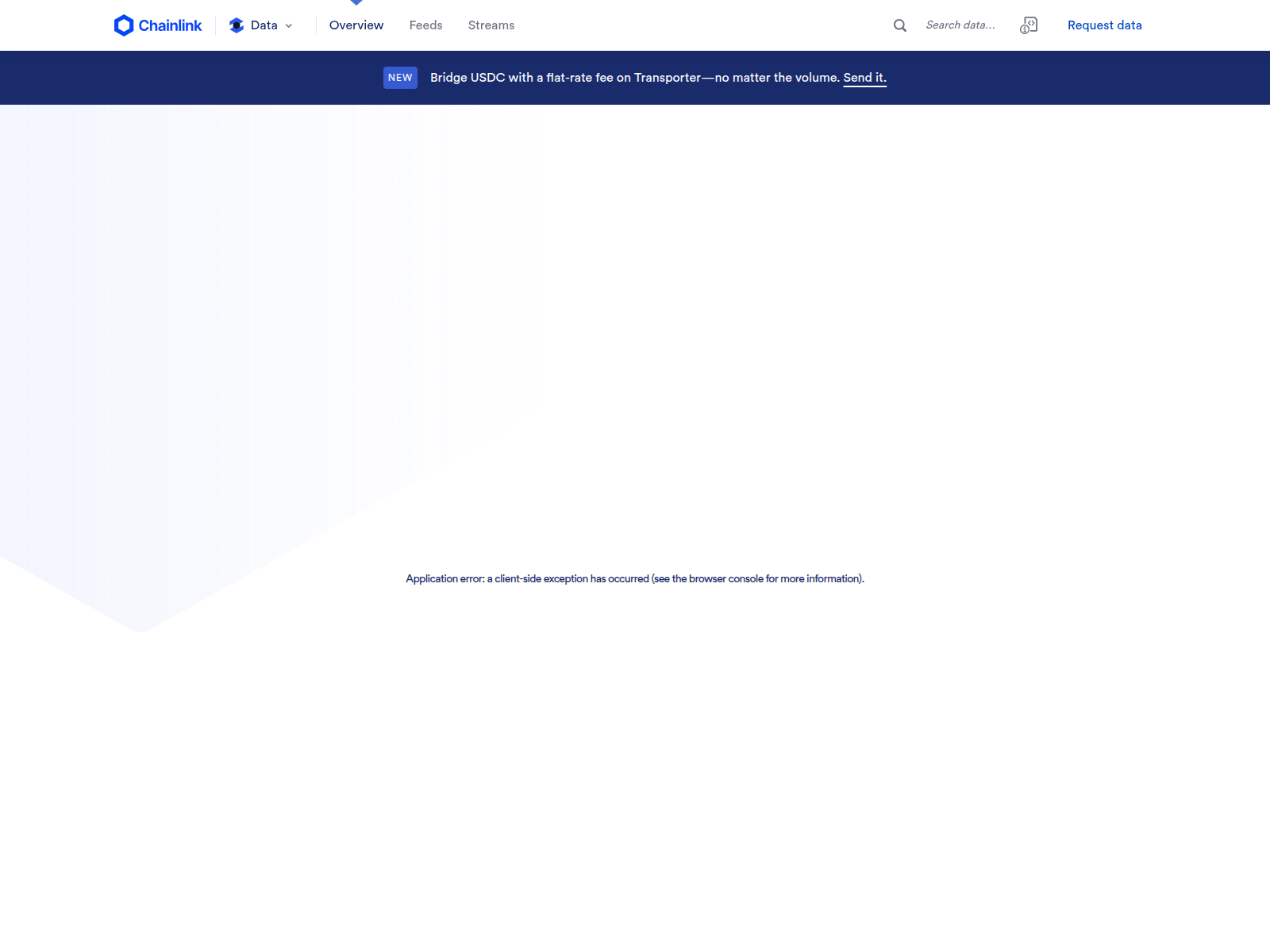 Screenshot of data-search-feeds-test-fix-chainlinklabs.vercel.app