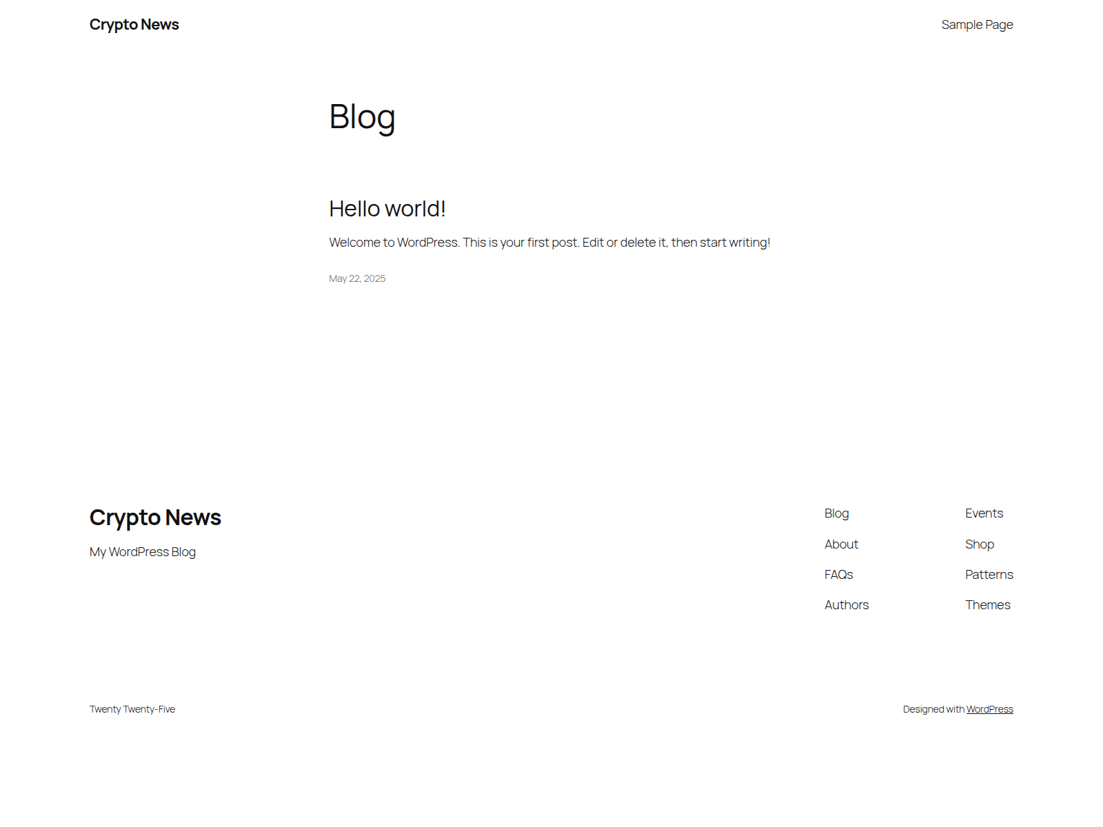 Screenshot of cryptofutur.org