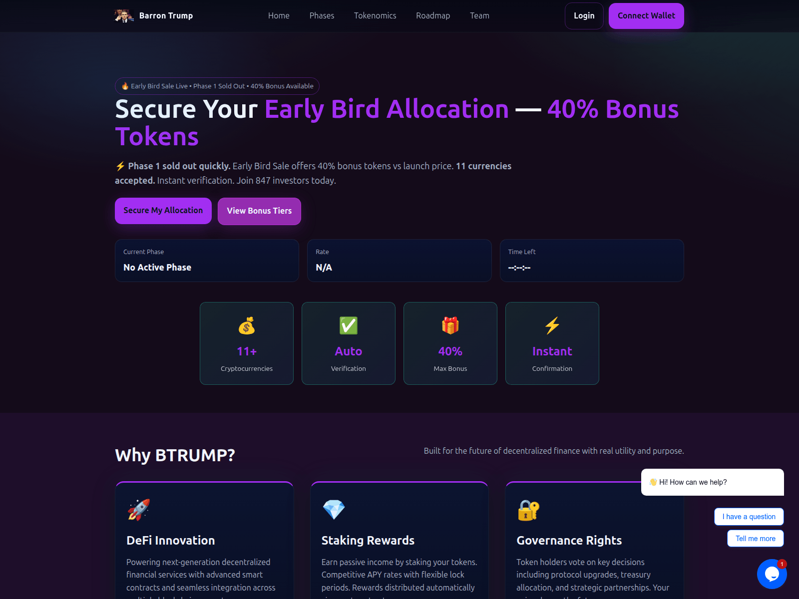 Screenshot of barrontrumpico.com