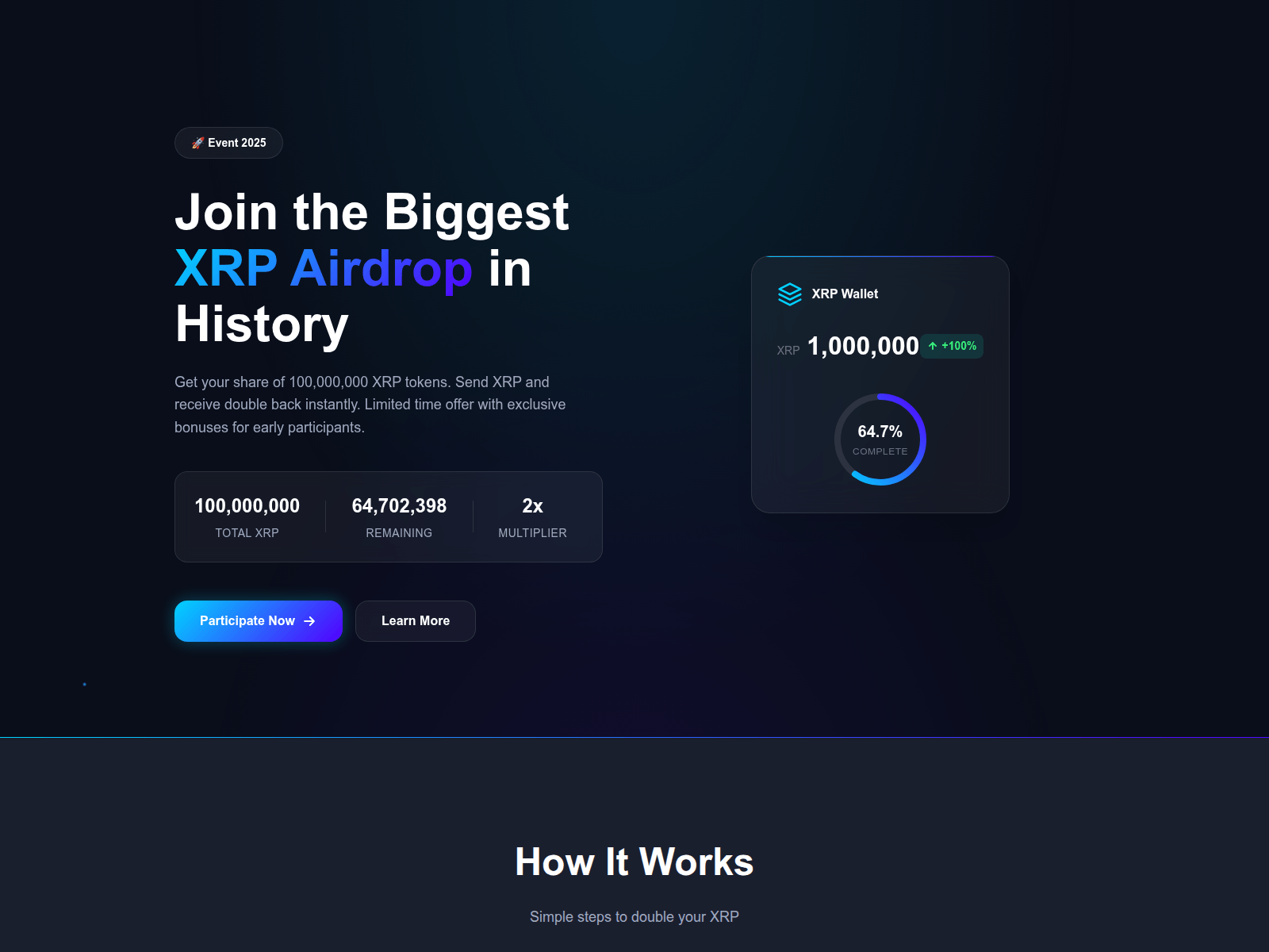 Screenshot of xrp-give.cc