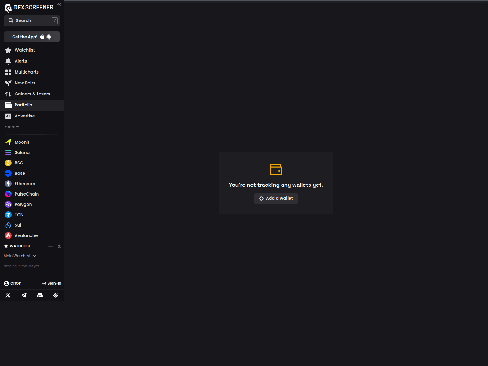 Screenshot of dexscreener.cc