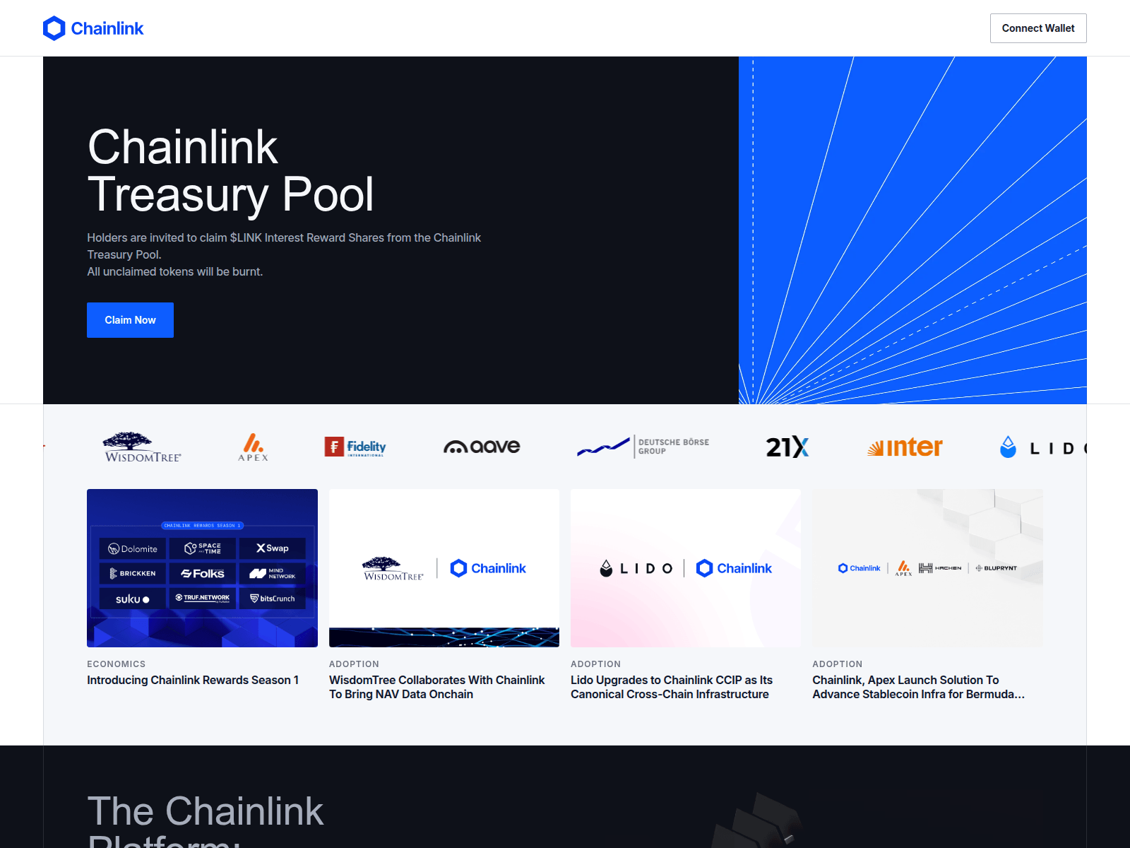 Screenshot of x-chainlink.org