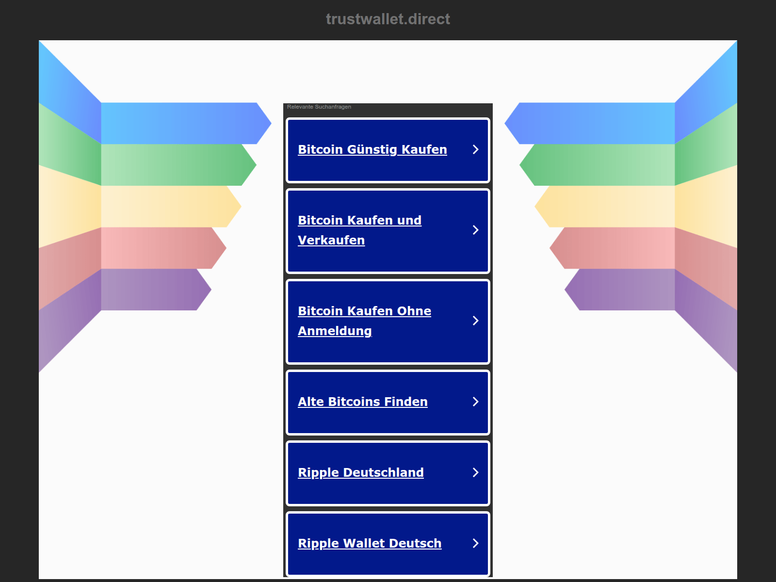 Forensic screenshot of trustwallet.direct