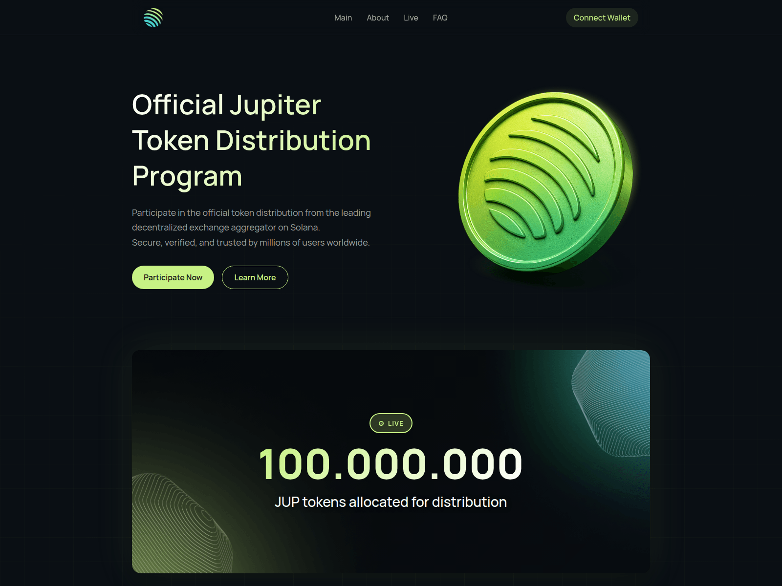 Screenshot of jupitdrop.pages.dev