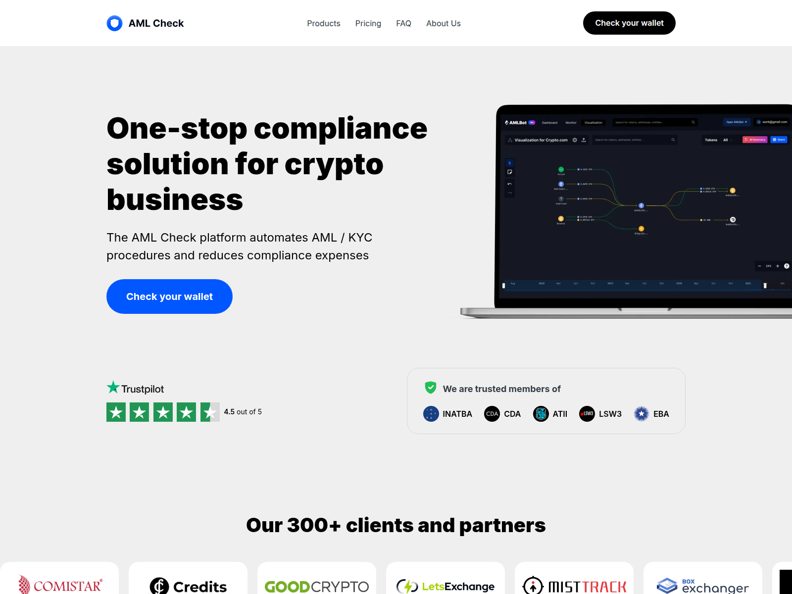 Screenshot of amlpro.app