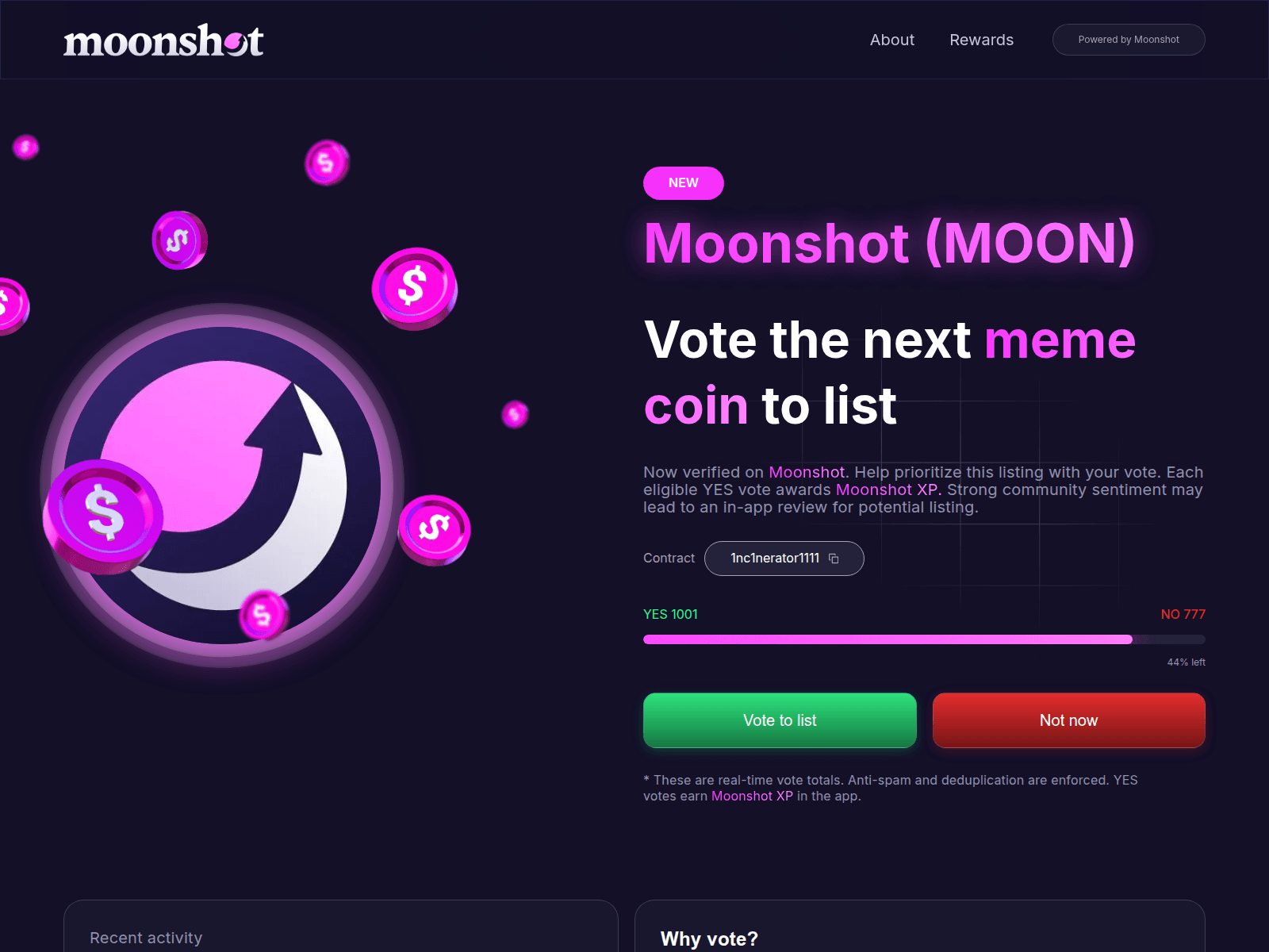 Screenshot of moonshot-listing.pro