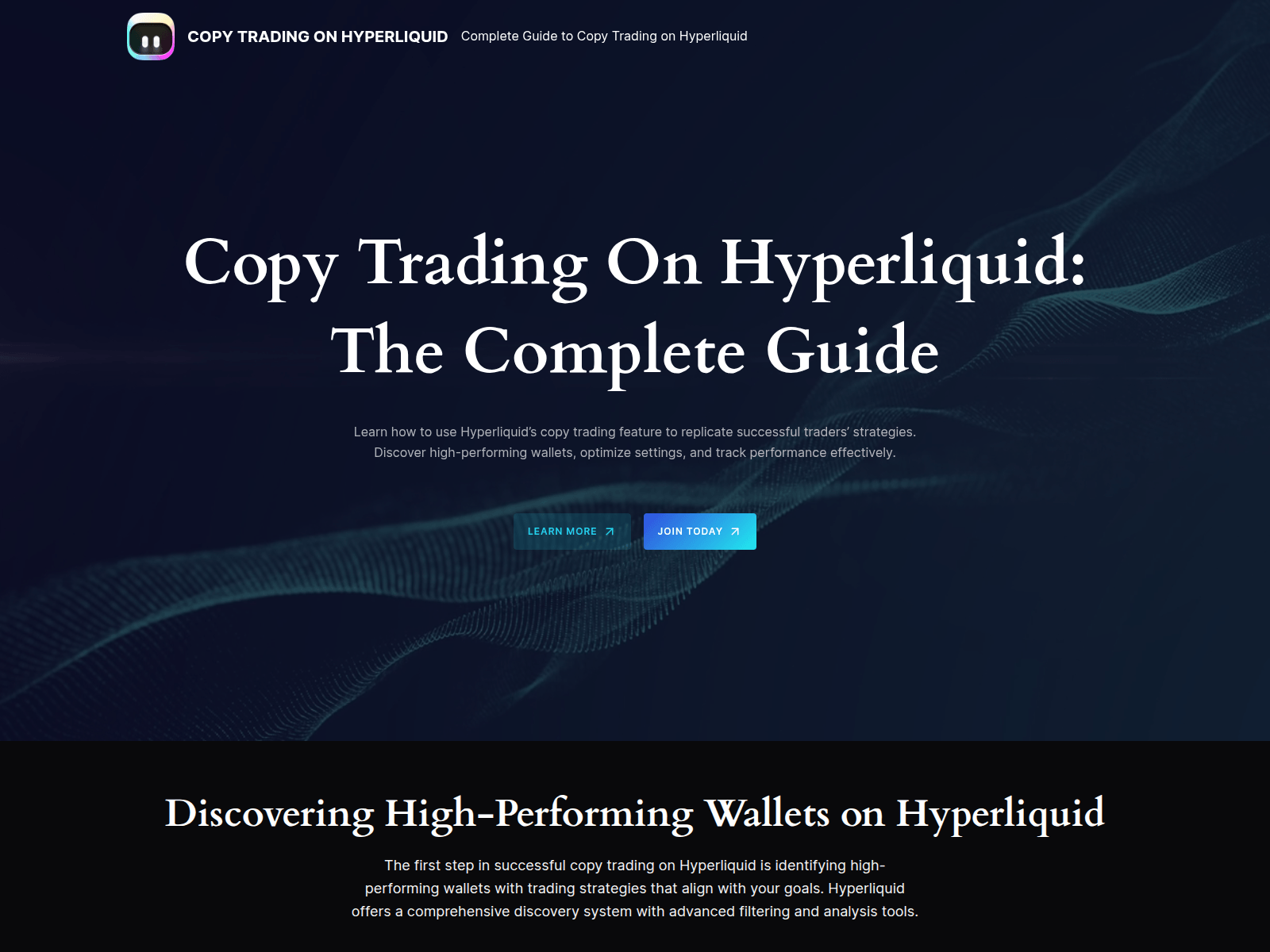 URLScan capture for hyperliquidcopytrade.com